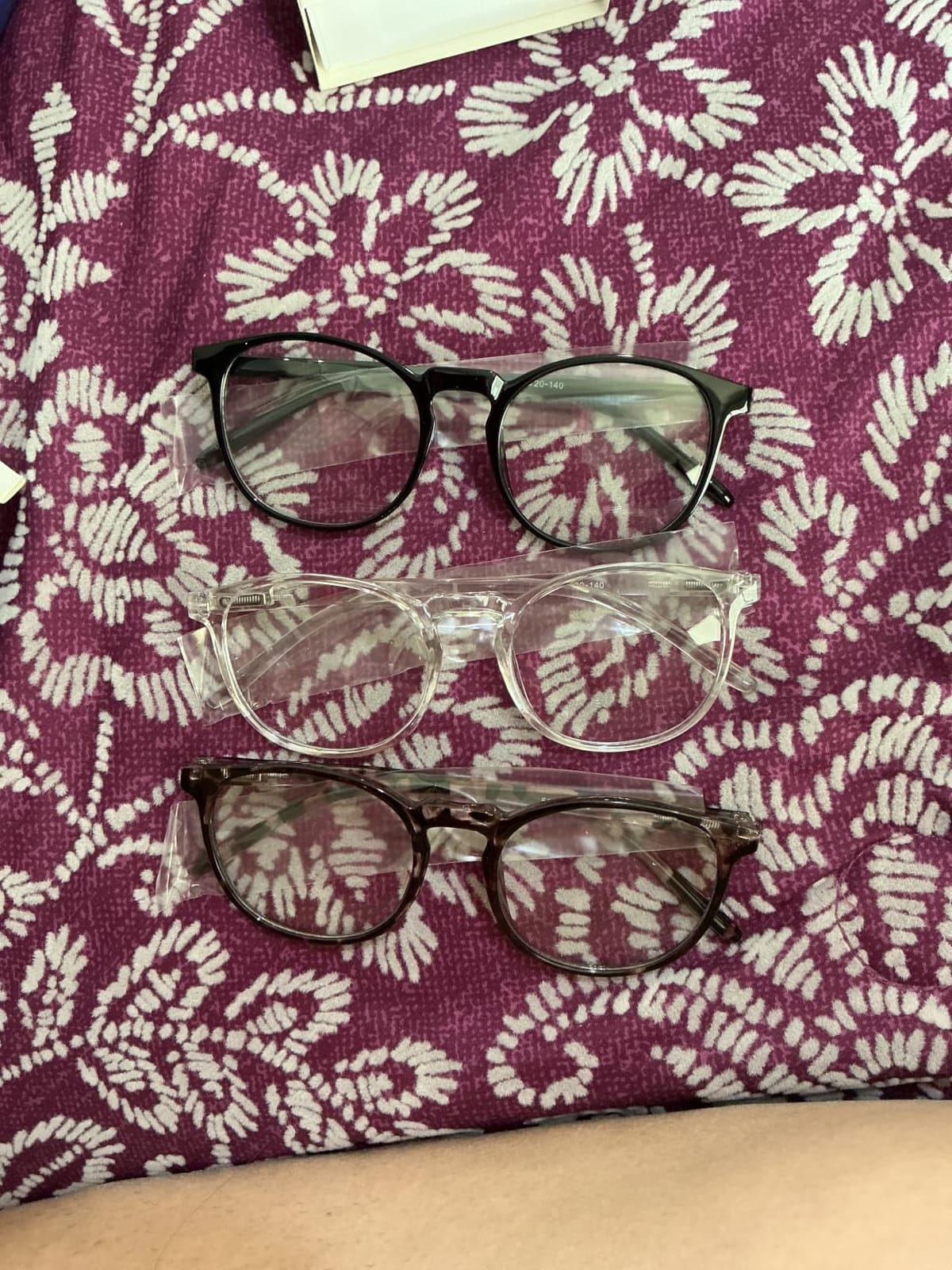 IBOANN Blue Light Blocking Glasses for Women - 3 Pack customer photo 1