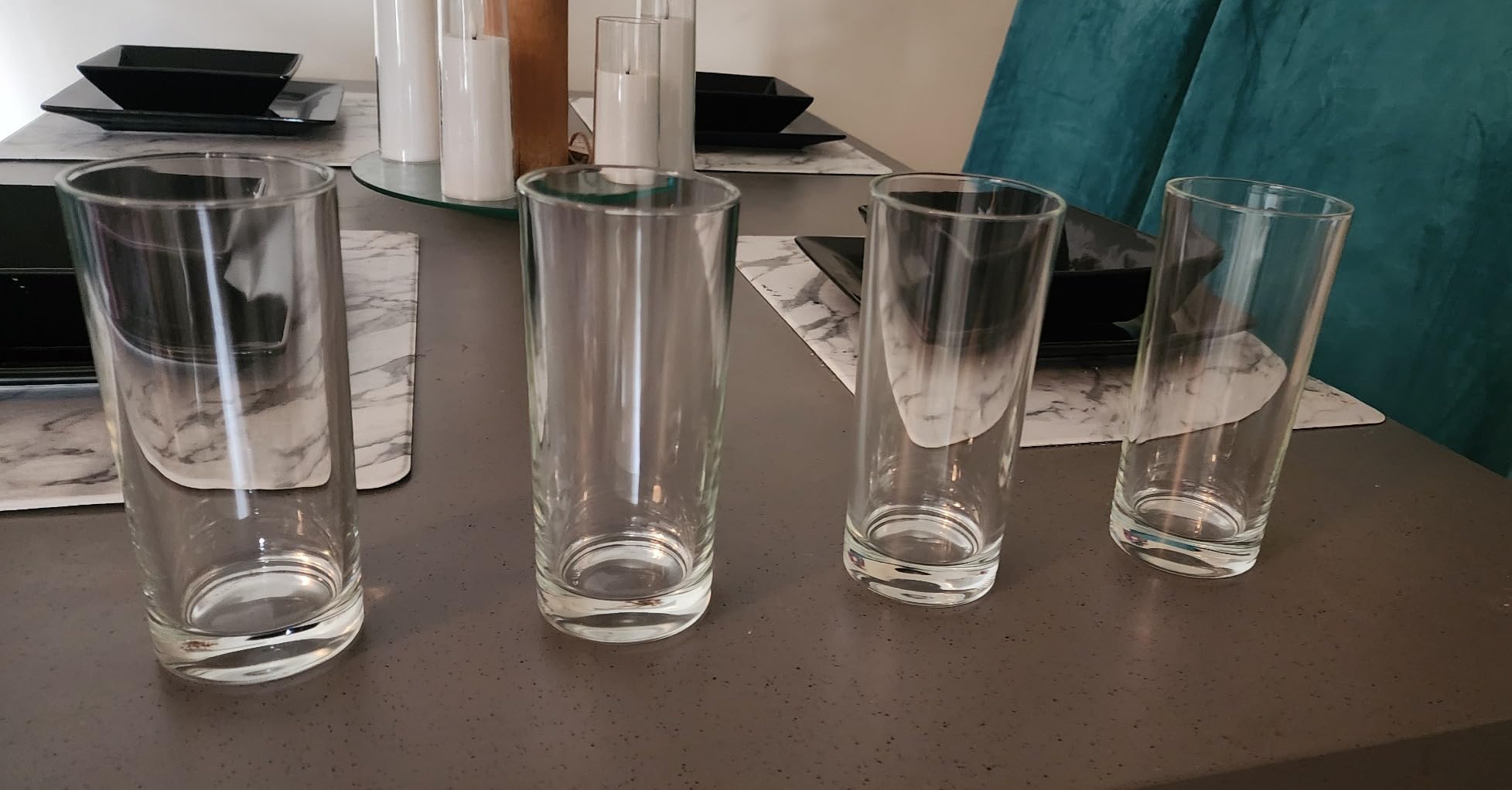Godinger Whiskey Glasses, Bourbon Rocks Cocktail Set of 4, Made in Italy customer photo 2