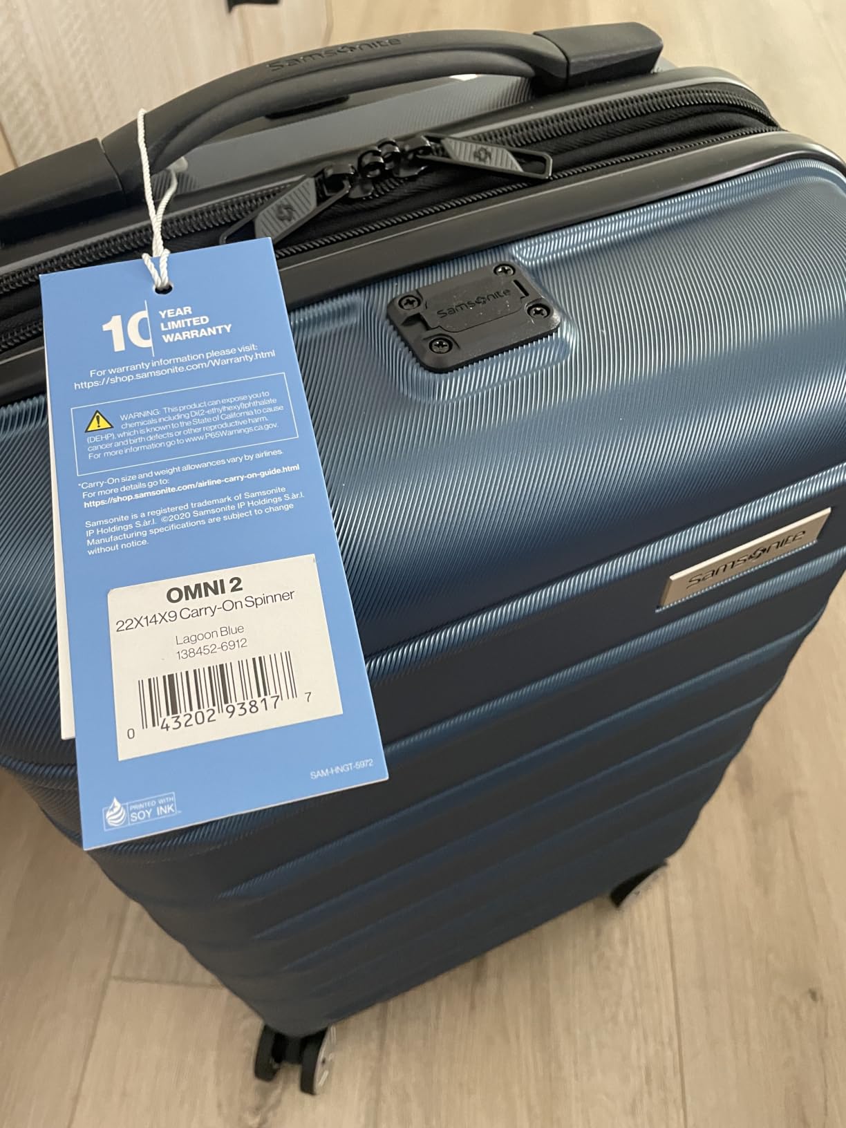 Omni 2 Airline Approved Carry-On Luggage – Stress-Free Size Meets 22x14x9