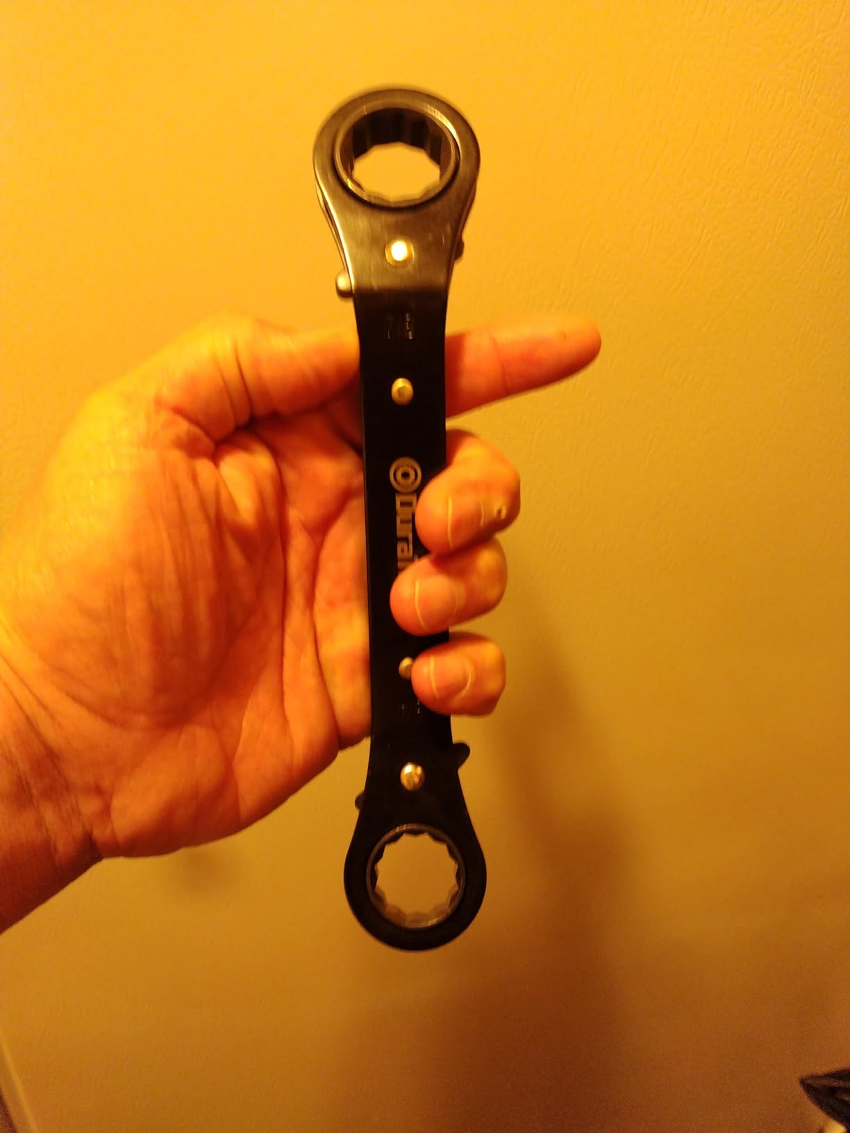 DURATECH 5-Piece Double Box Reversible Ratcheting Wrench Set, SAE customer photo 2