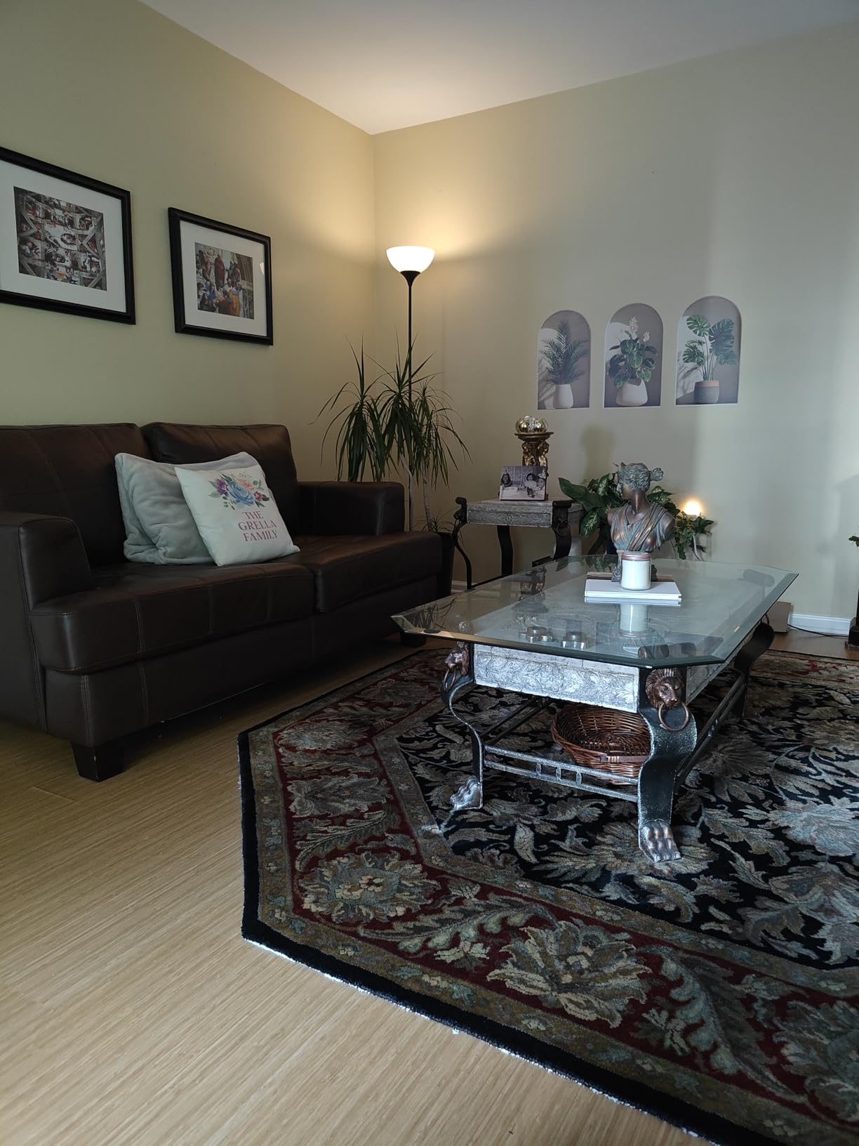 PESRAE Floor Lamp, Remote Control, Stepless Brightness & Color Temperature customer photo 2