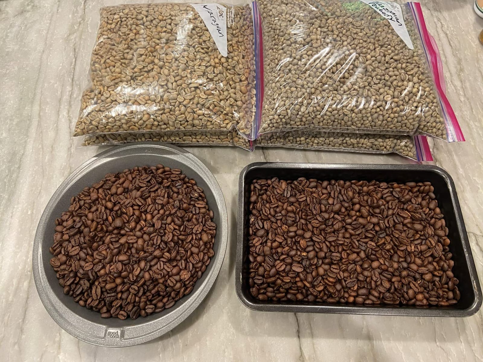 500g Coffee Bean Roaster Machine with Timer, 110V customer photo 2