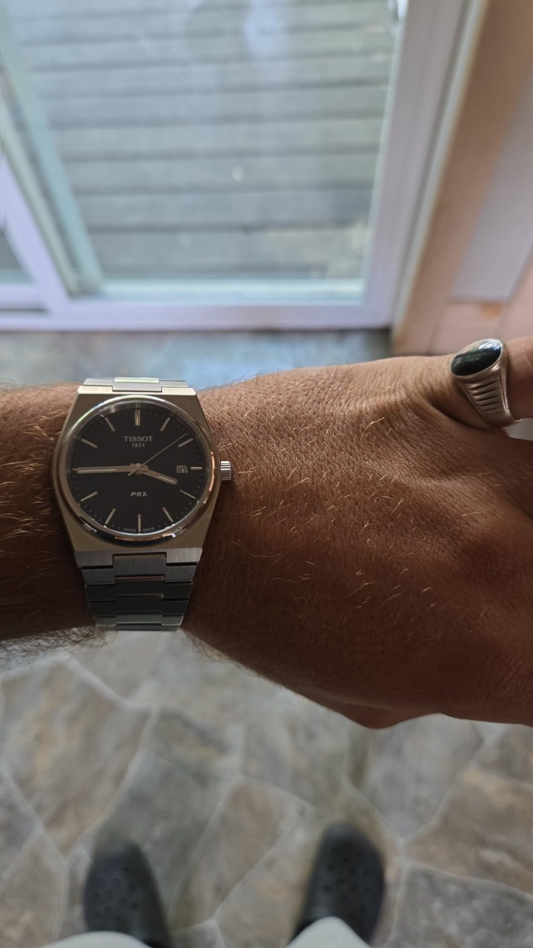 Tissot PRX, Swiss Quartz, 40mm, Blue Dial, Men’s Watch customer photo 2