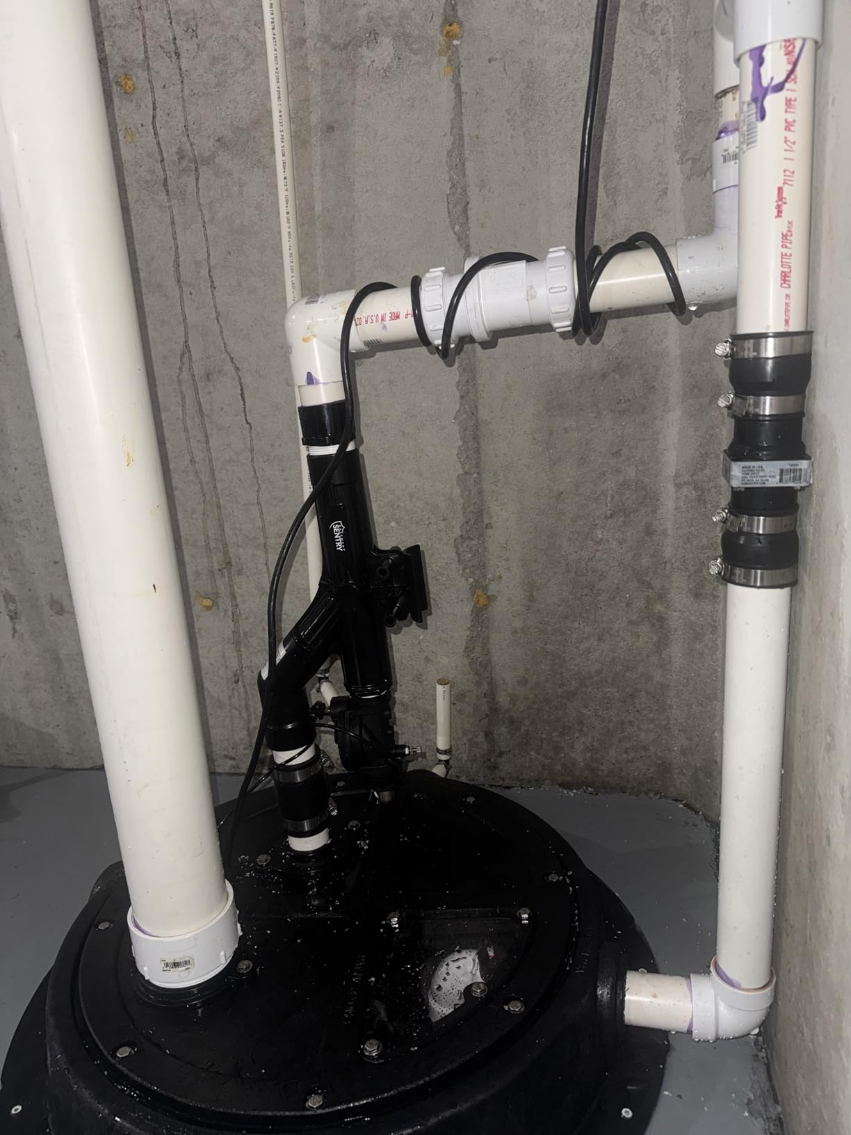Star Basement Sentry Water Powered Backup Sump Pump System (STWB140) Uses Water Pressure - No Electricity or Batteries Required, Automatically Self Activates in Emergency & Pumps up to 20 GPM customer photo 1