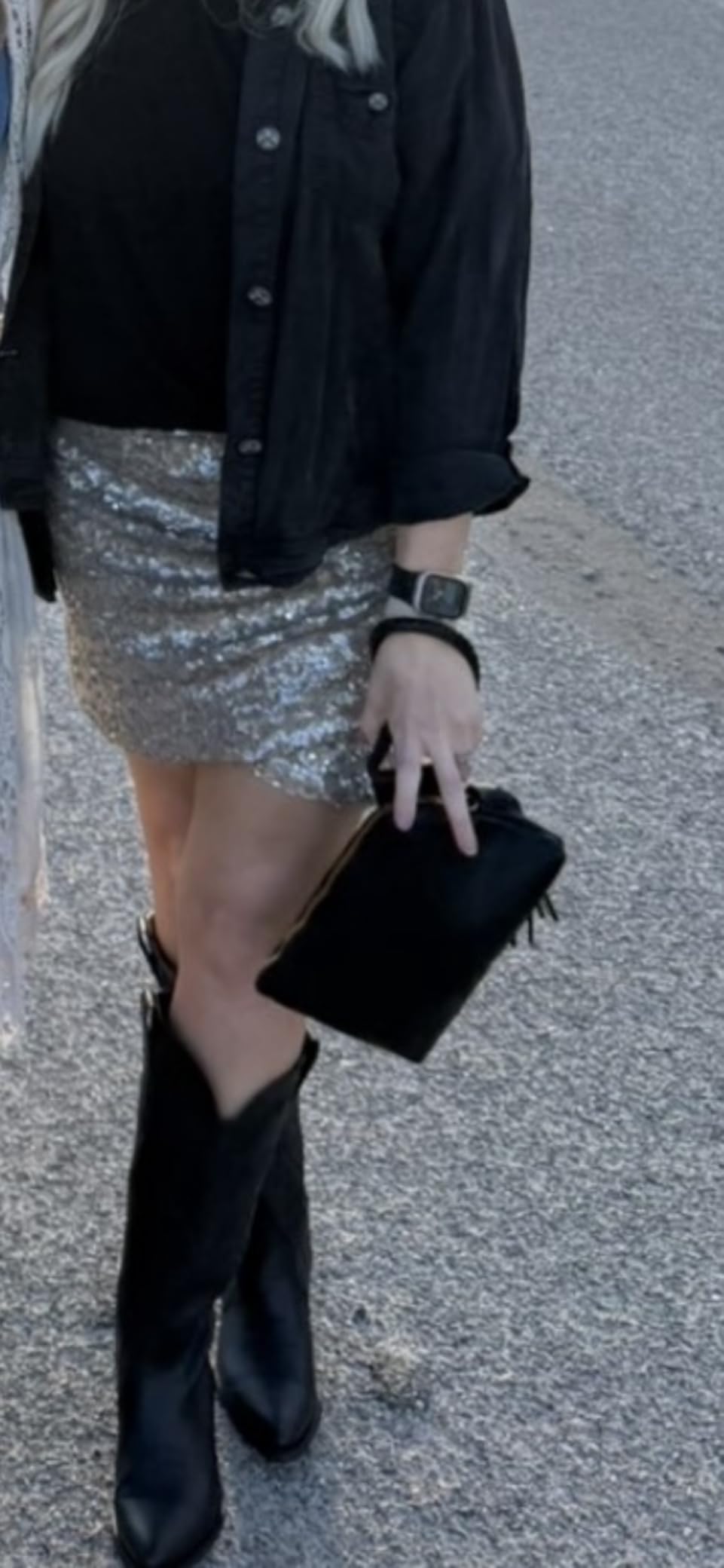 Womens Clutch Purse Wristlet Wallet Evening w/Hand Strap Casual Formal Vegan Leather - Metro Muse customer photo 1