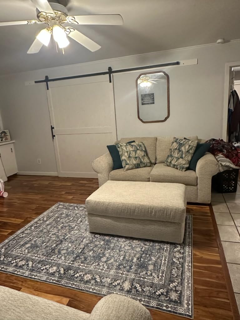 36''x84'' Sliding Barn Door with 6.6 Ft Barn Door Hardware Kit customer photo 2