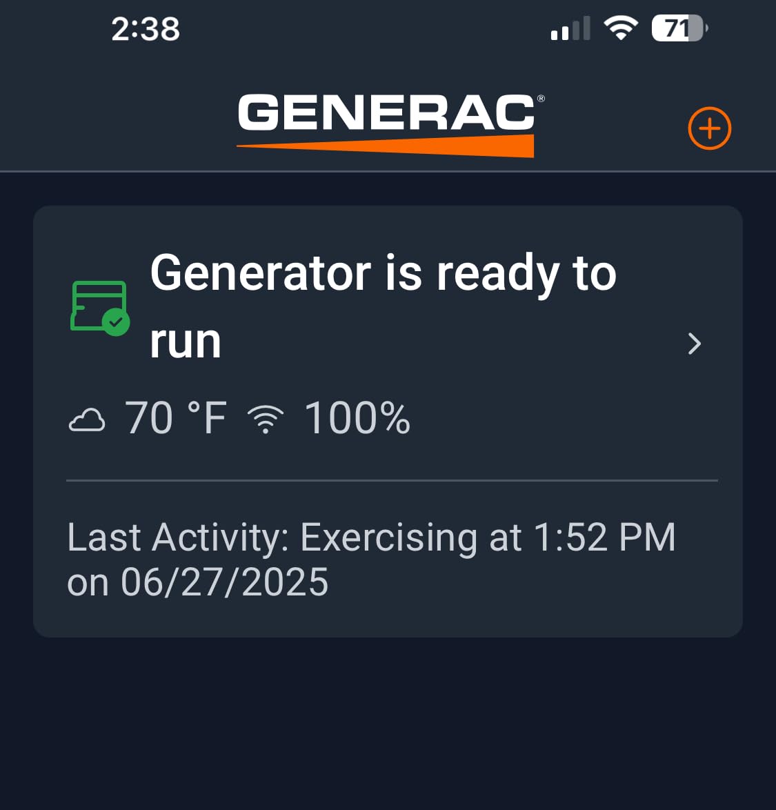 Generac Guardian 14kW Home Generator, Transfer Switch & WiFi Monitoring customer photo 2