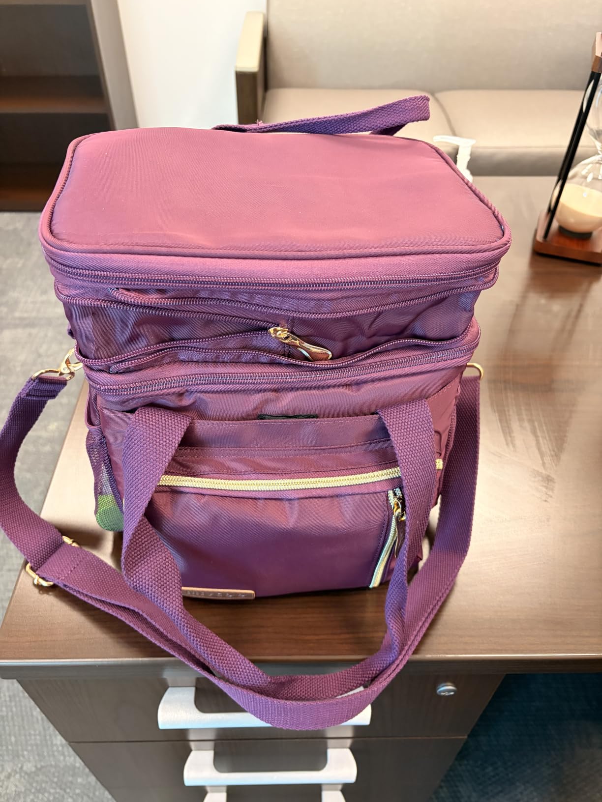 MIYCOO Lunch Bag & Lunch Box for Men Women, Double Deck & Leakproof customer photo 2