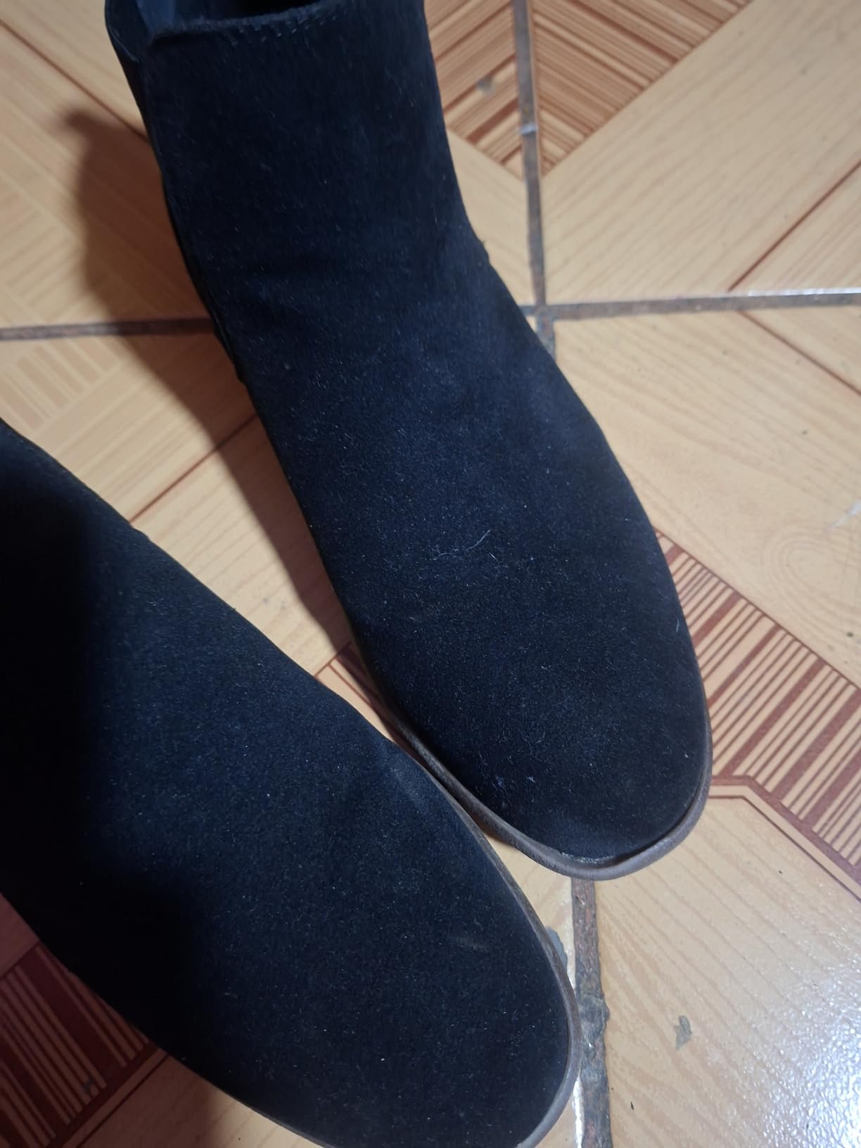 Jousen Men's Chelsea Boots Classic Casual Dress Boots customer photo 1