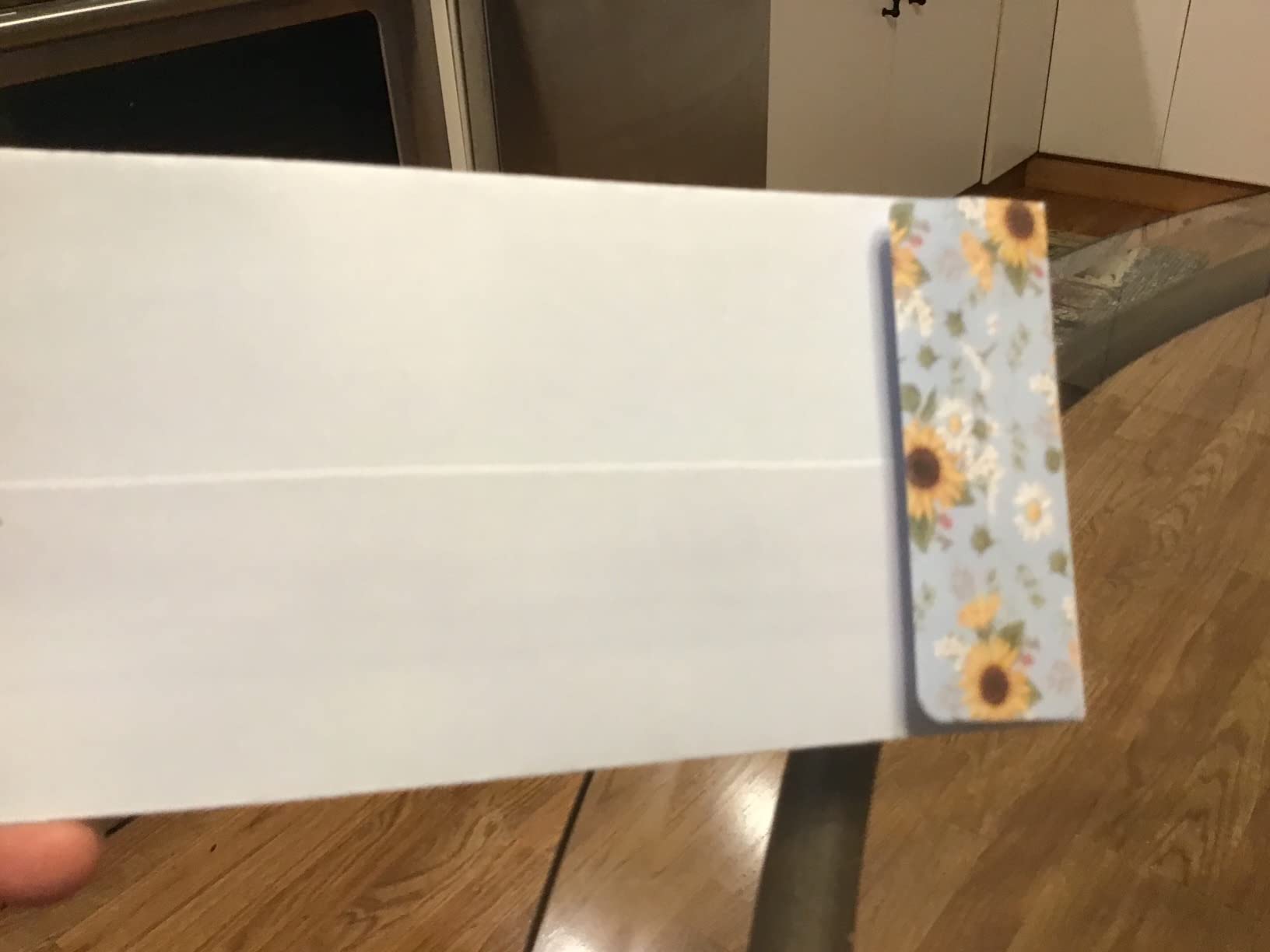Better Office Products Floral Paper Stationery Set, 100 Piece Set (50 Lined Sheets + 50 Matching Envelopes), Letter Size 8.5 x 11 inch, 6 Designs, Double Sided/Lined Printing Paper, customer photo 1
