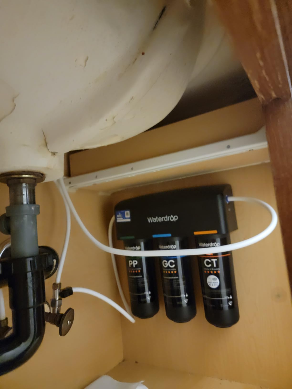 Waterdrop TSB 8 Layer Under Sink Water Filter System, with Dedicated Faucet customer photo 1