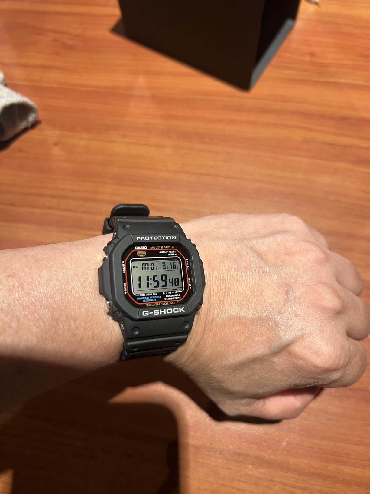 CASIO G-Shock GW-M5610U-1JF [20 ATM Water Resistant Solar Radio Wave GW-M5610 Series] Shipped from Japan customer photo 1