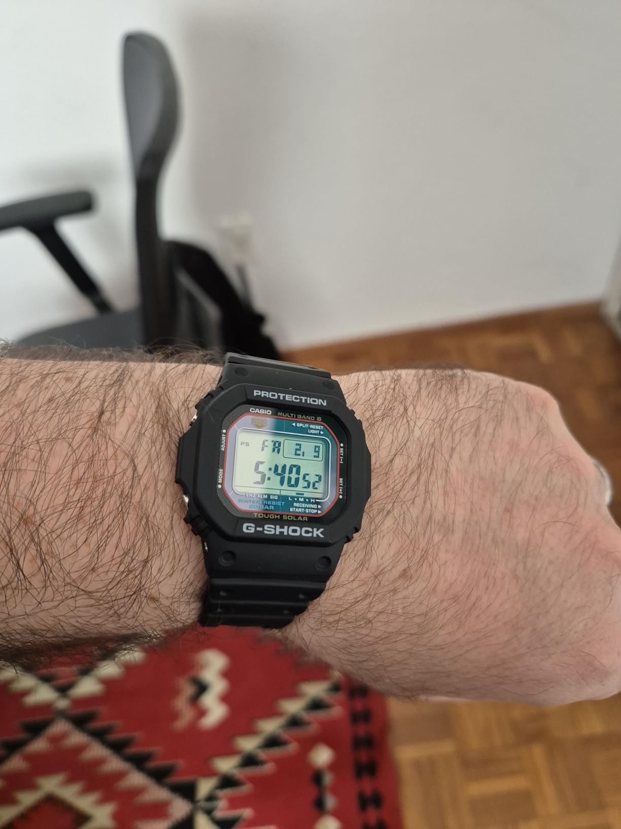 CASIO G-Shock GW-M5610U-1JF [20 ATM Water Resistant Solar Radio Wave GW-M5610 Series] Shipped from Japan customer photo 2
