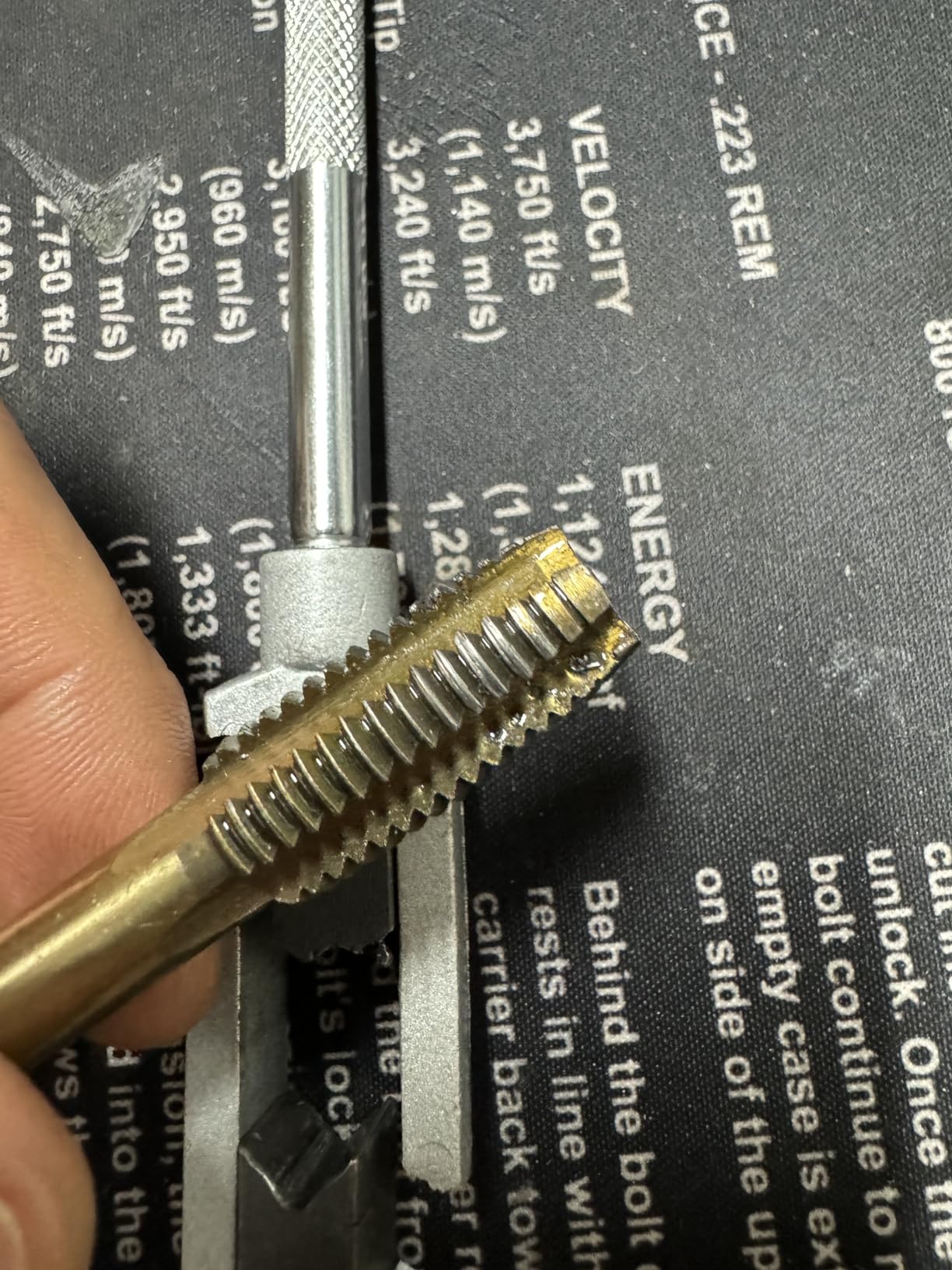 Anfrere 80pcs Tap and Die Set for Cutting External and Internal Threads customer photo 1