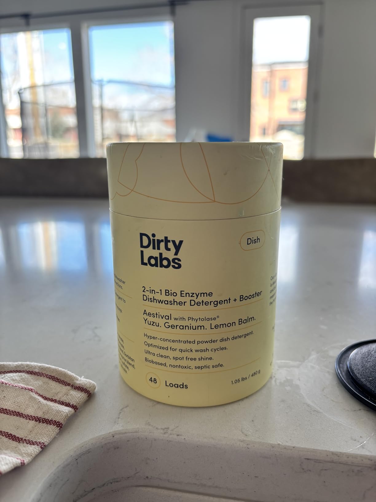 Dirty Labs | Dishwasher Detergent & Booster | Aestival | 48 Loads (1 lb) customer photo 1