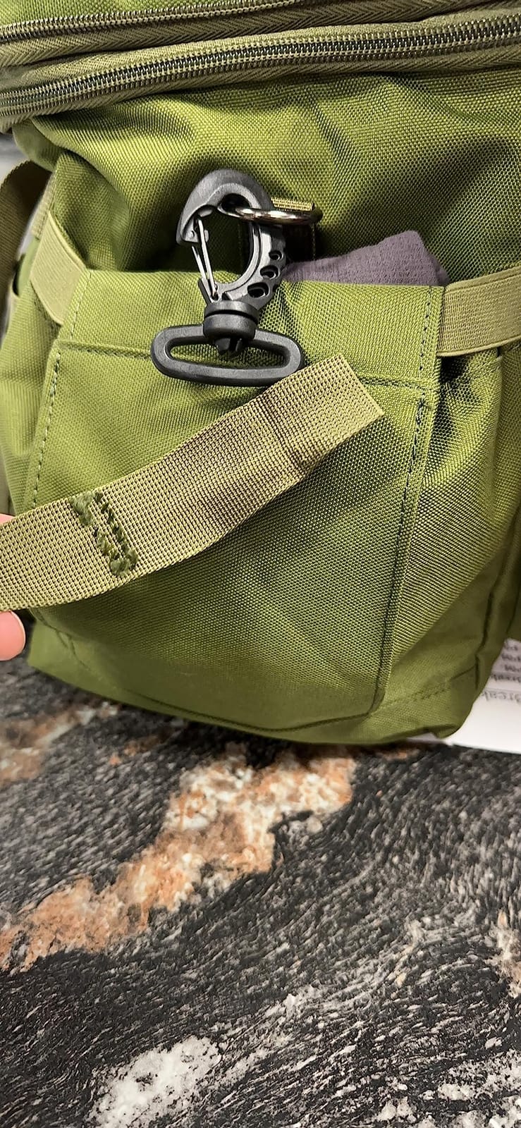 HSHRISH Lunch Box & Lunch Bag for Men - Tactical Expandable Cooler Bag Soft customer photo 2
