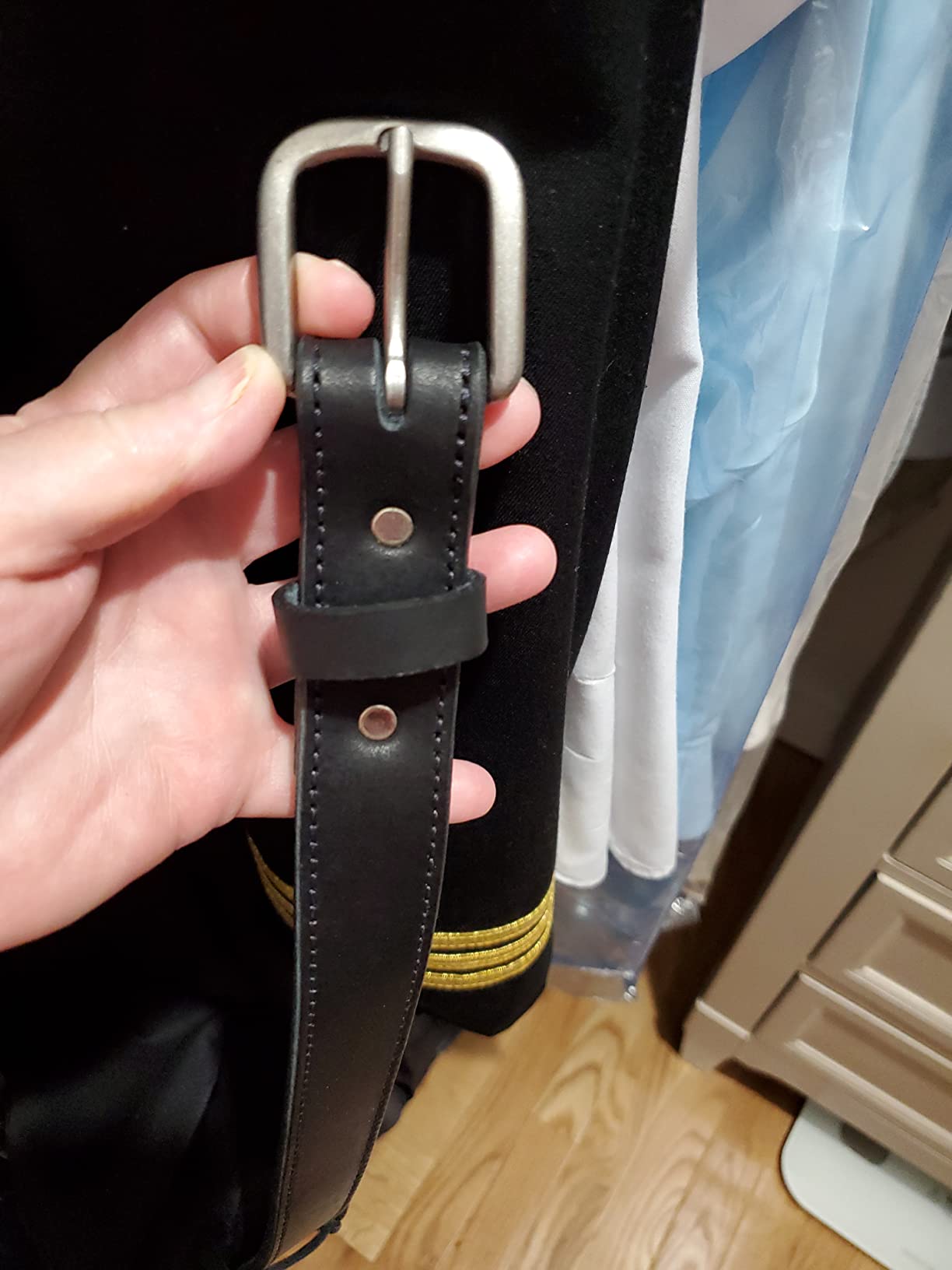 Main Street Forge The Executive Leather Belt | Made in USA | Men's Dress Belt | 1 1/4 Inch Belt customer photo 2