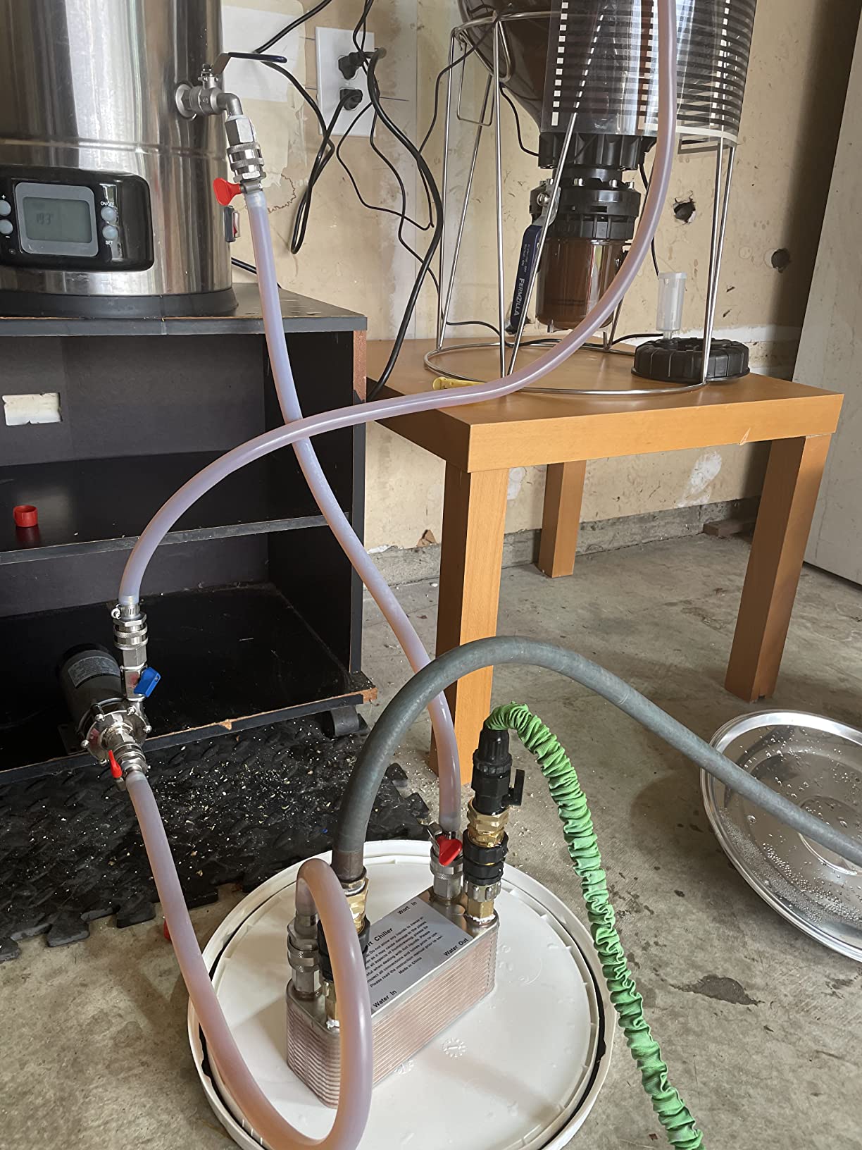 FERRODAY Wort Chiller, 30 Plate Brazed Plate Heat Exchanger Wort Chiller customer photo 1