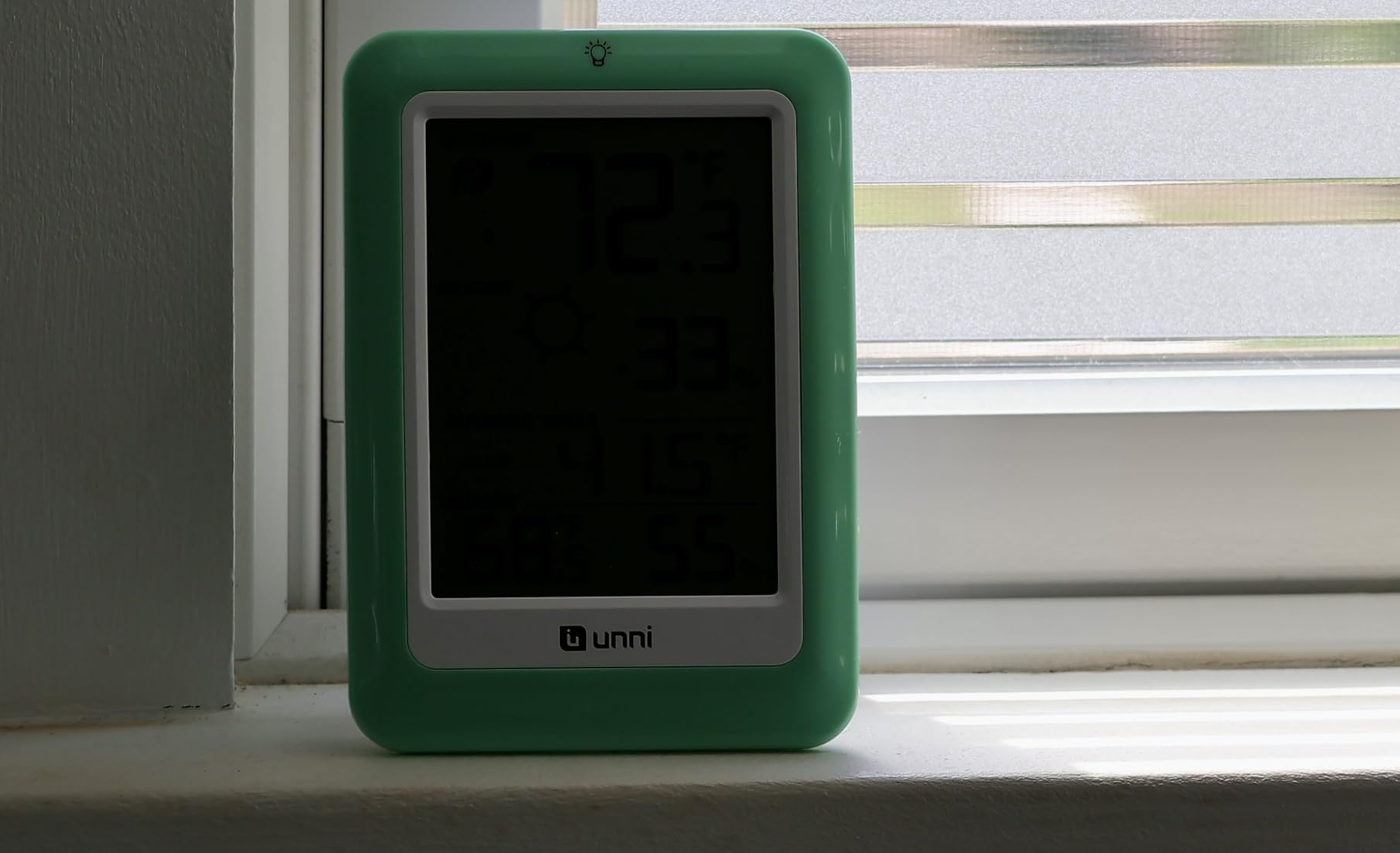 Indoor Outdoor Thermometer Hygrometer Wireless Weather Station, Temperature Humidity Monitor Battery Powered Inside Outside Thermometers with 330ft Range Remote Sensor and Backlight Display customer photo 2