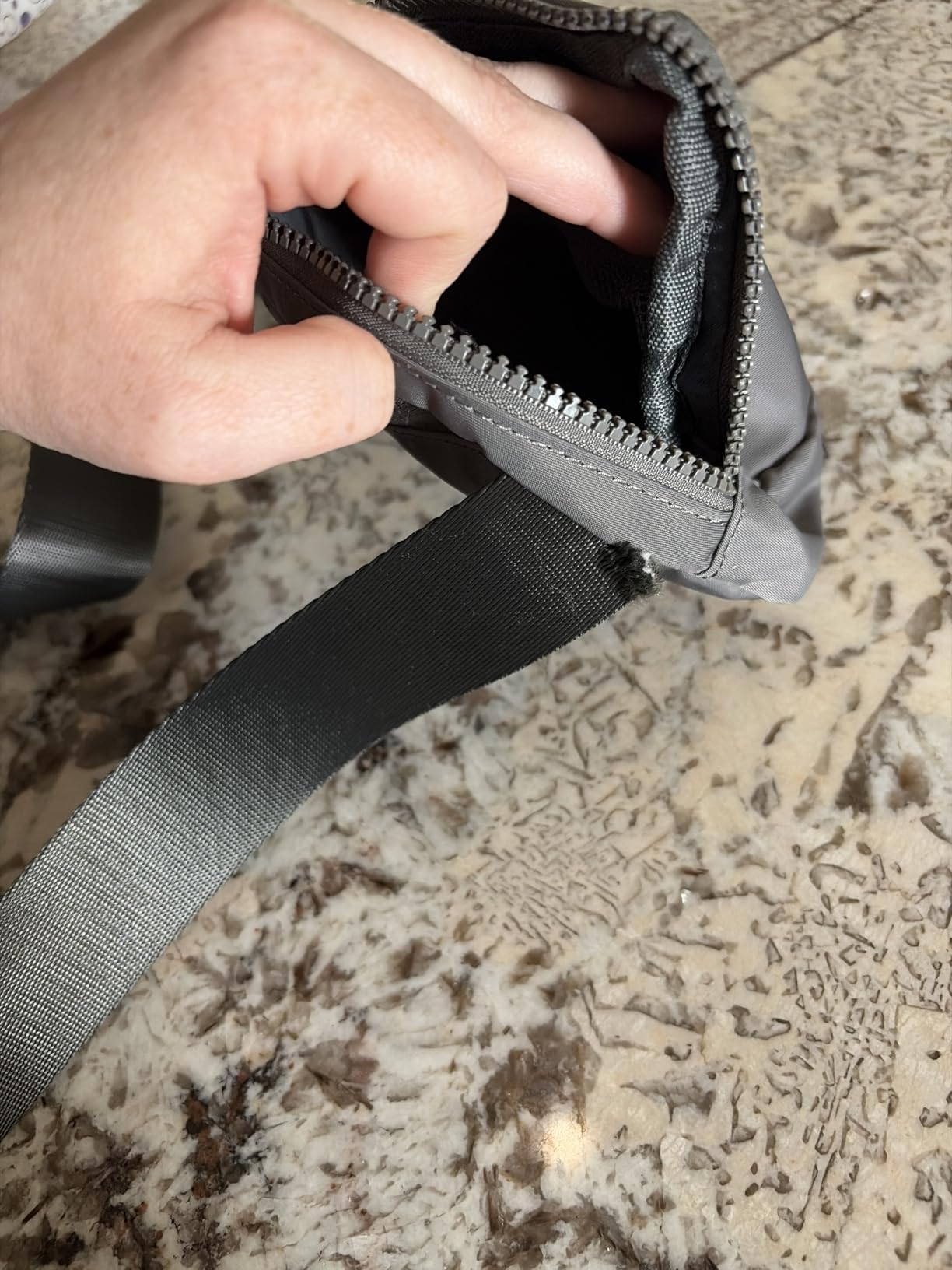 Lululemon Athletica Everywhere Belt Bag 1L (Asphalt Grey) customer photo 2