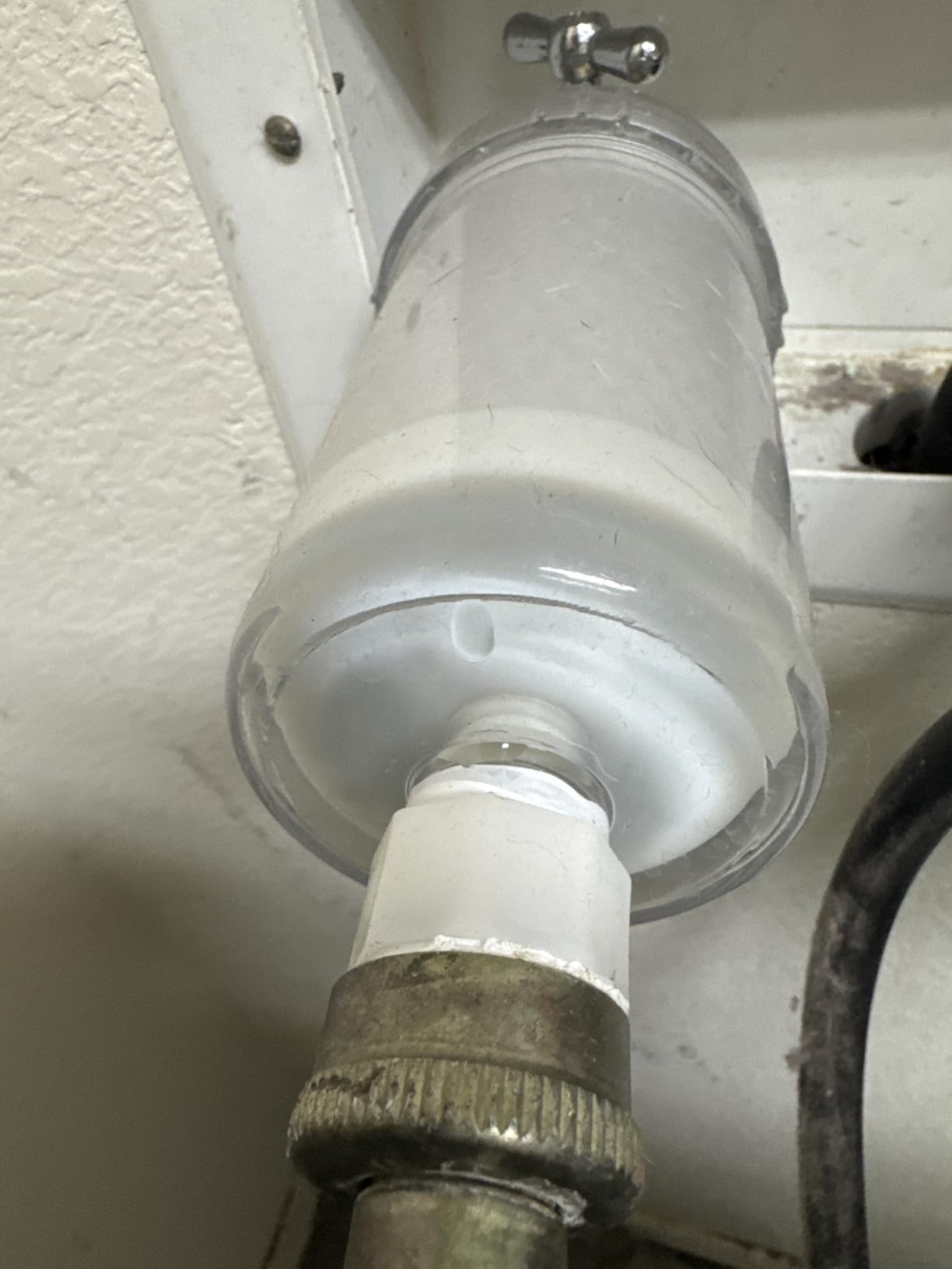 2 Micron ACF Washing Machine Water Filter, Visible Washer Water Filter System, 99.5% Removal of Chlorine Fluoride, Heavy Metals, Scale, Clothes Yellowing, Reduces Dry Skin, Carbon Shower Filter customer photo 2