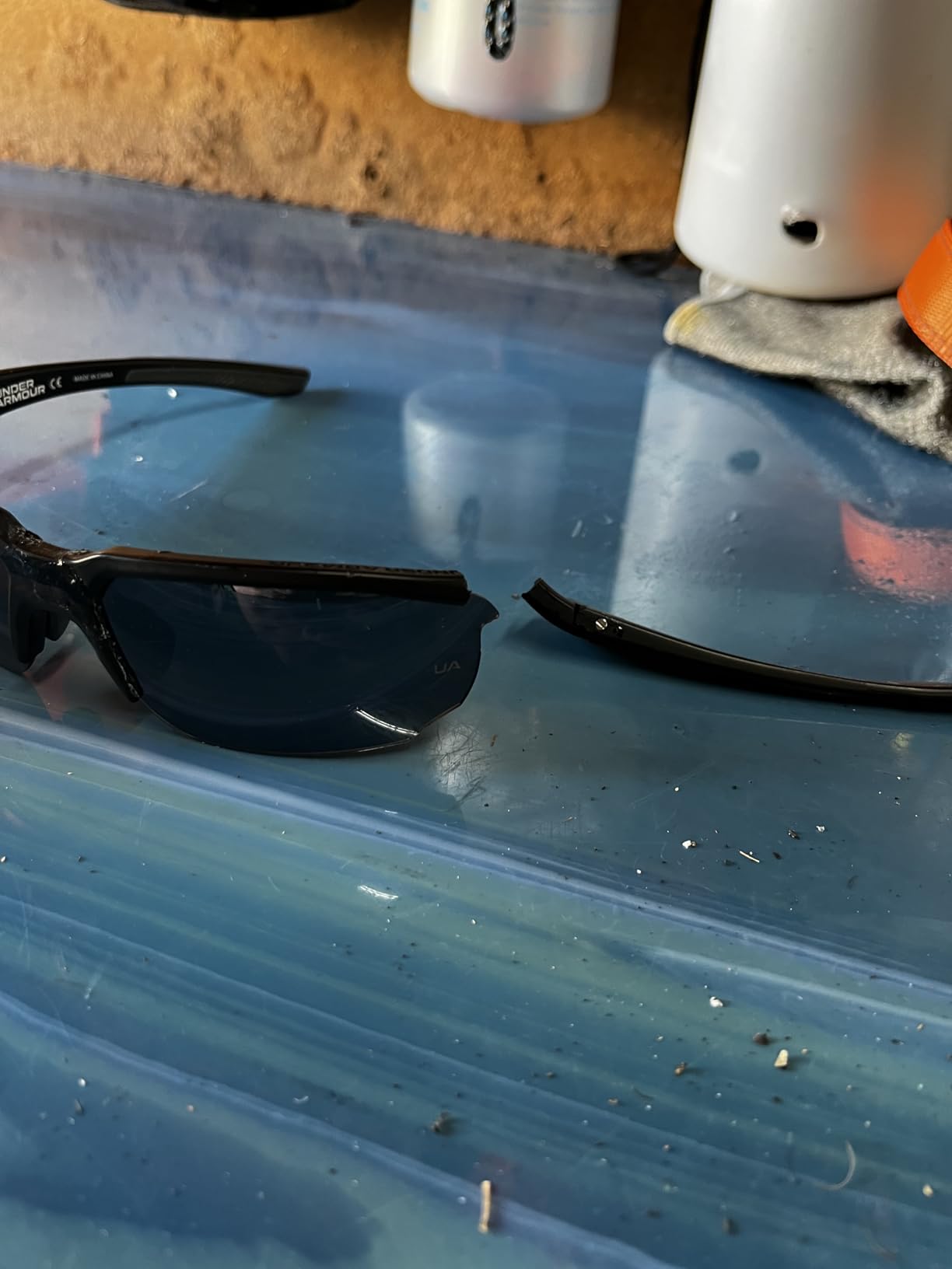 Under Armour mens Ua 0012/S Wrap Sunglasses customer photo 2