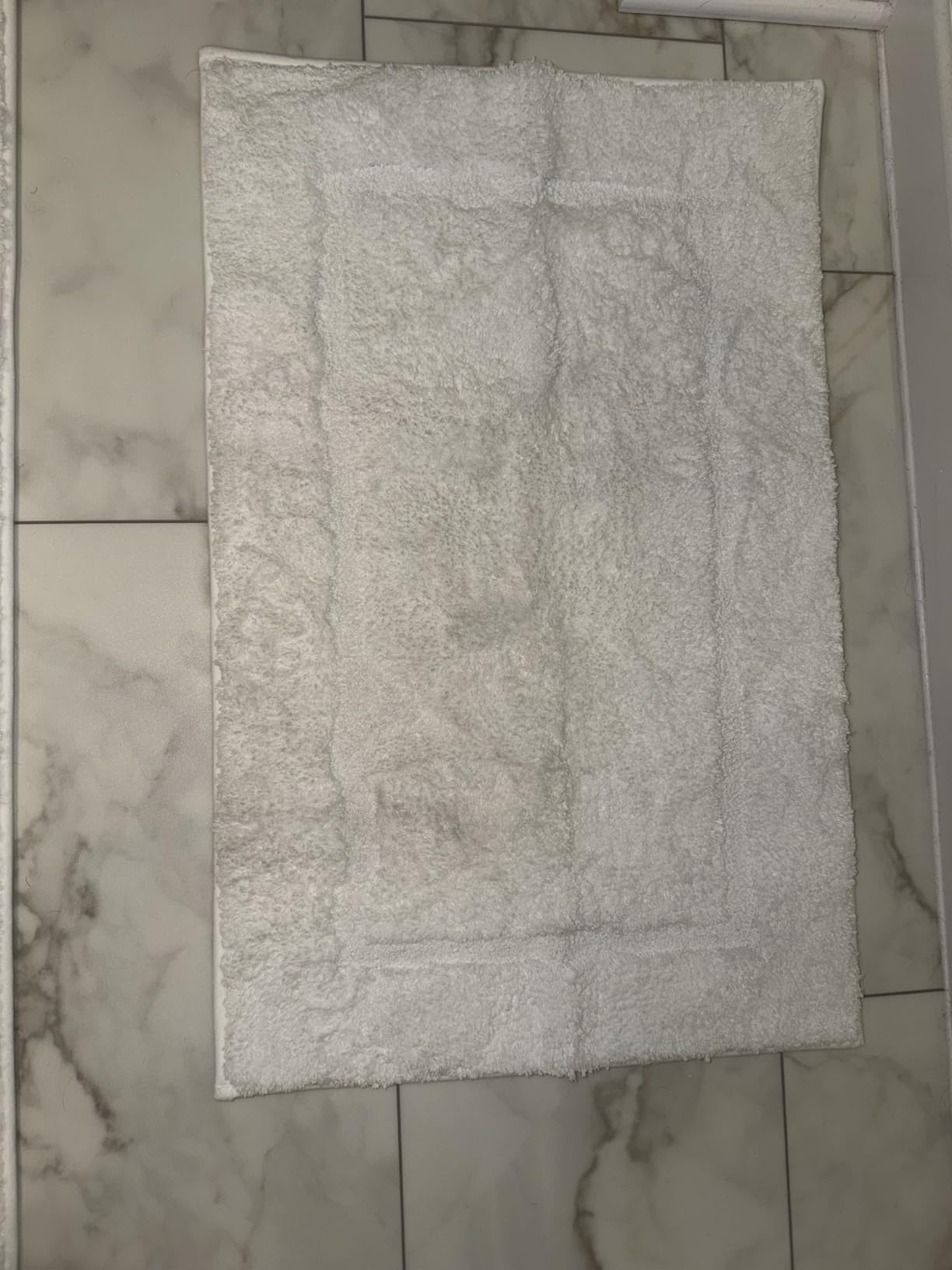 Pauwer Bathroom Rugs 3 Piece Set, Non Slip Washable Bath Mat, Dark Grey customer photo 1