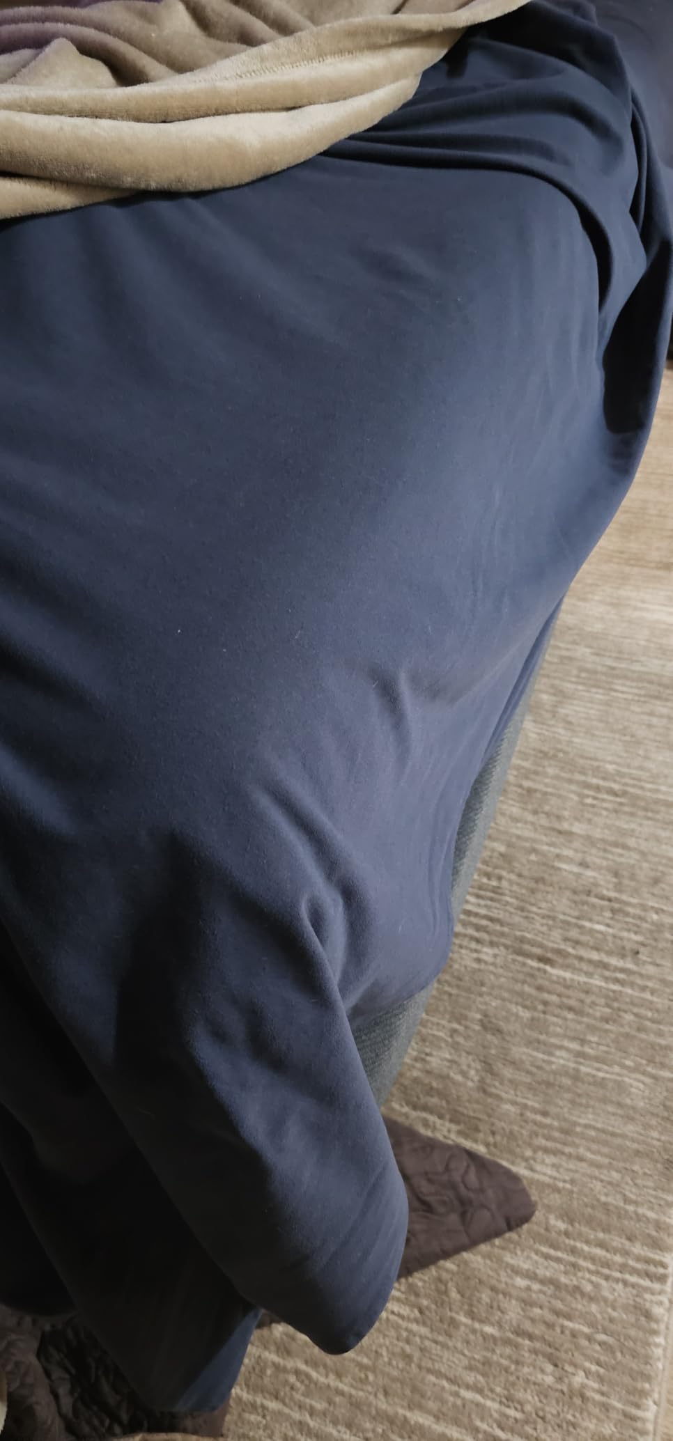 Flannel Sheets Warm and Cozy Deep Pocket Breathable All Season Bedding Set with Fitted, Flat and Pillowcases, Queen, Gray customer photo 1
