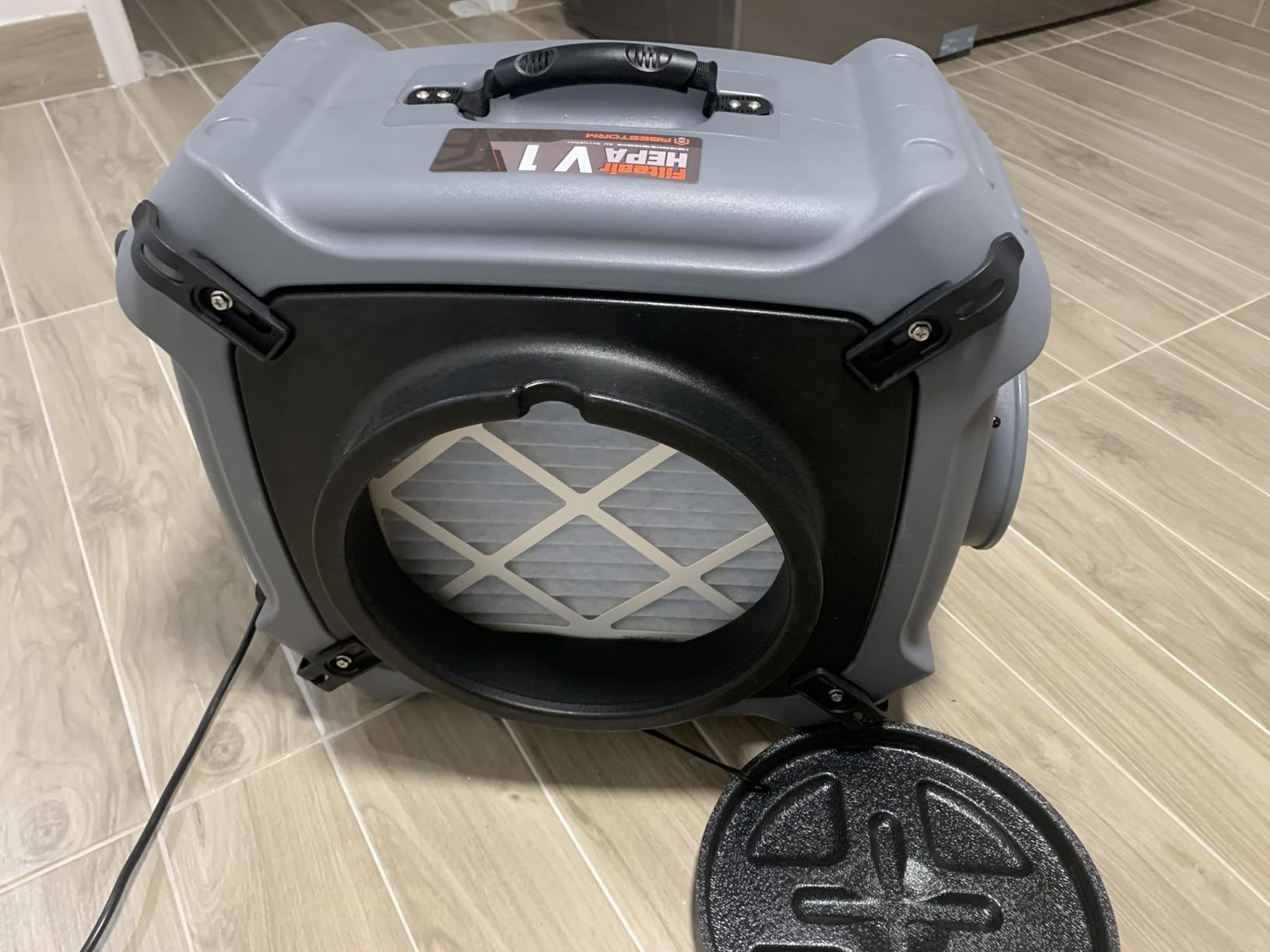 Abestorm Air Scrubber with MERV-10 & HEPA/Activated Carbon Filter, 750, V1 customer photo 1