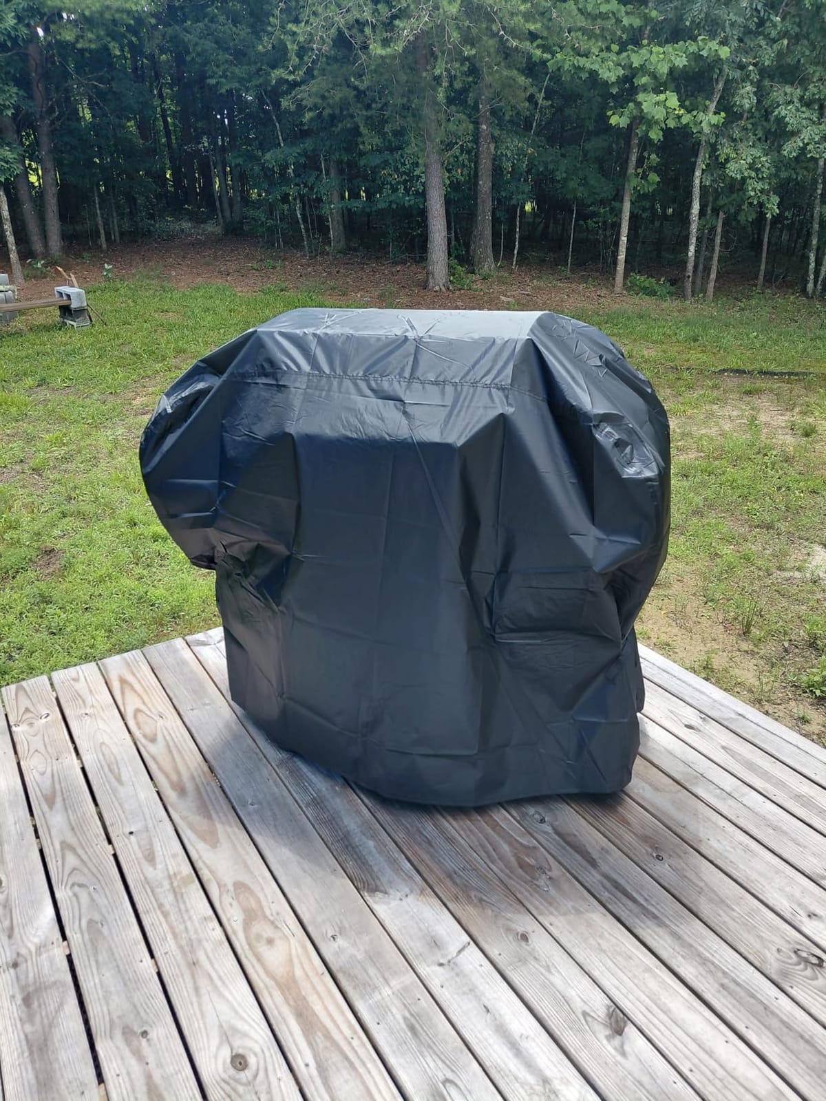Aoretic Grill Cover, 58 inch BBQ Gas Grill Cover for Outdoor Grill, Charbroil Grill Cover Barbecue Waterproof, Anti-UV for Weber Char-Broil Monument, Dyna-glo Nexgrill Spun Polyester customer photo 1