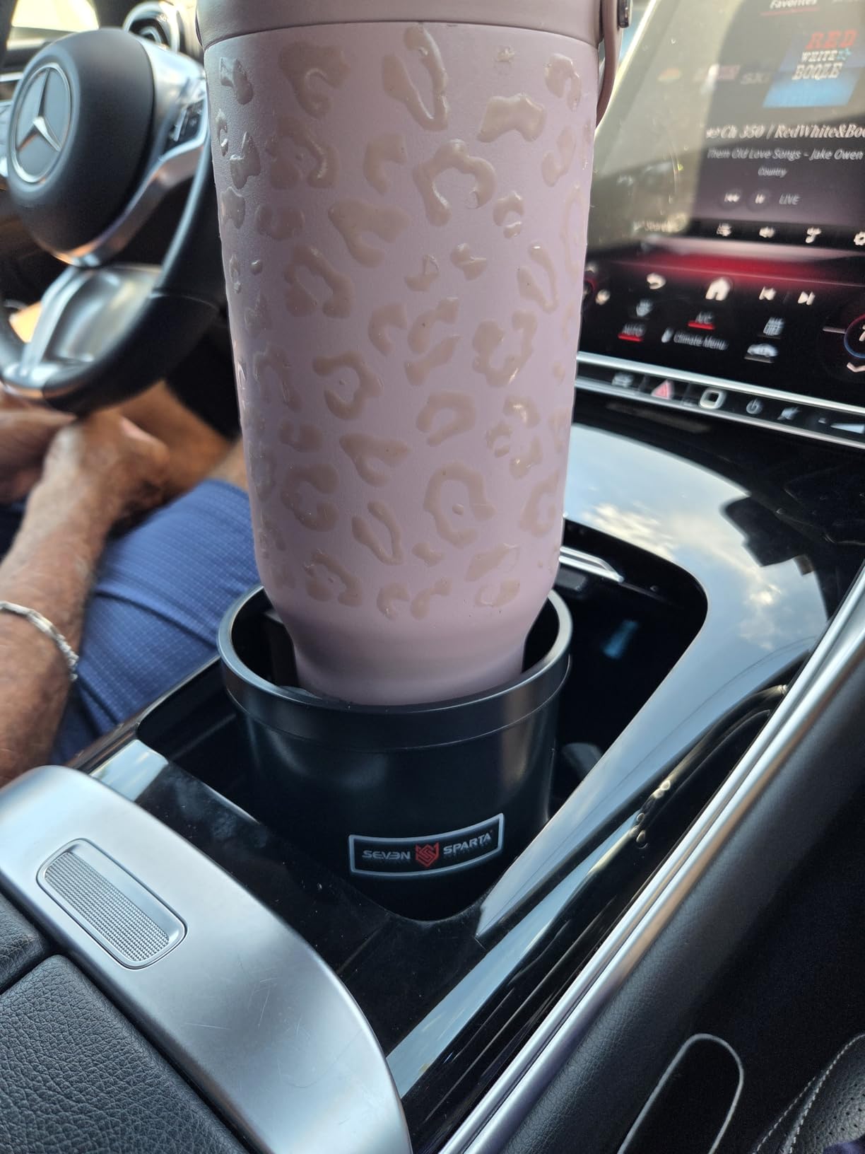 SEVEN SPARTA Car Cup Holder Expander for 32-46oz Large Bottles & Tumblers customer photo 2