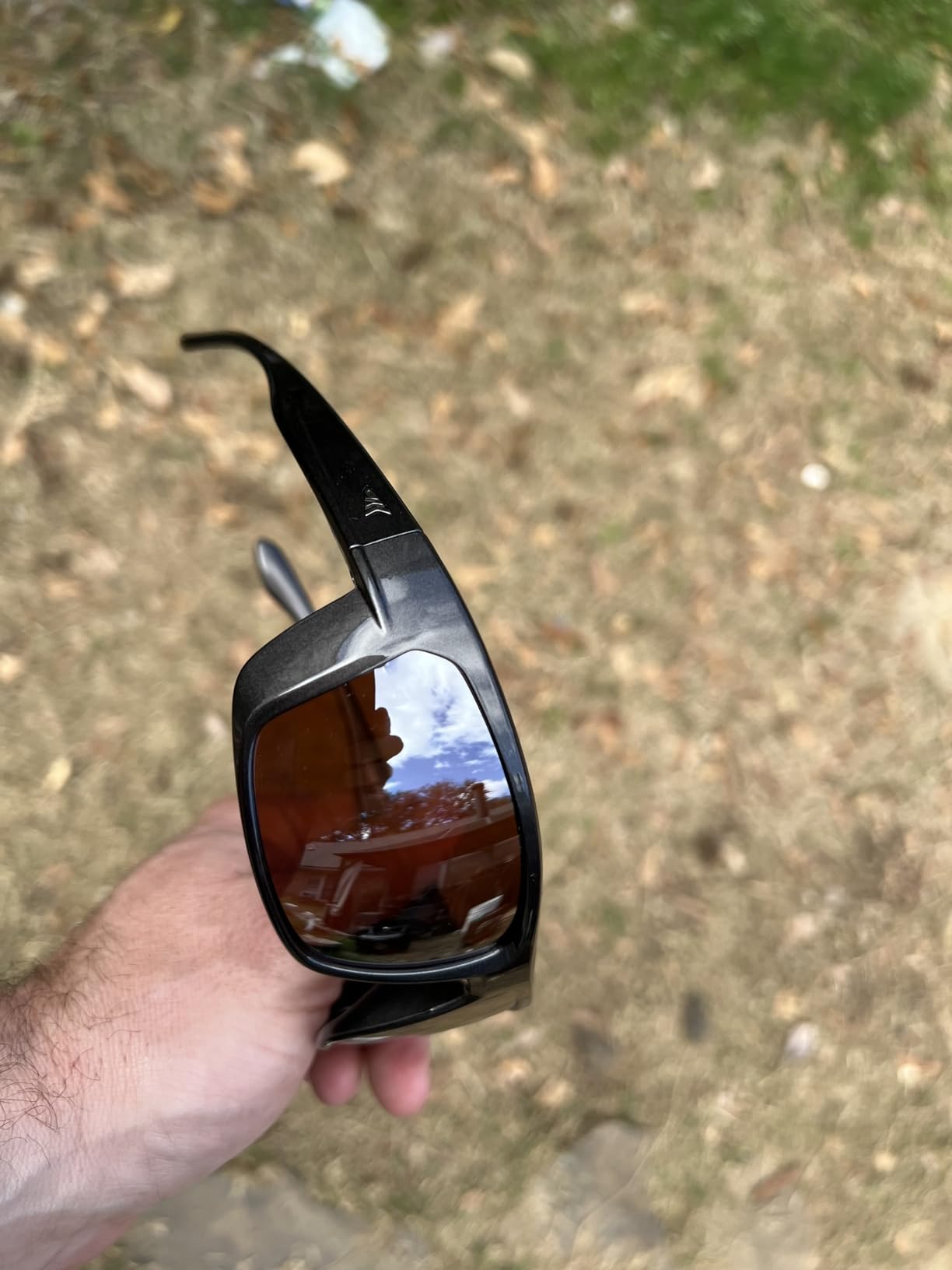 KastKing Huzzah Polarized Sport Sunglasses for Men and Women, Wrap Design customer photo 1