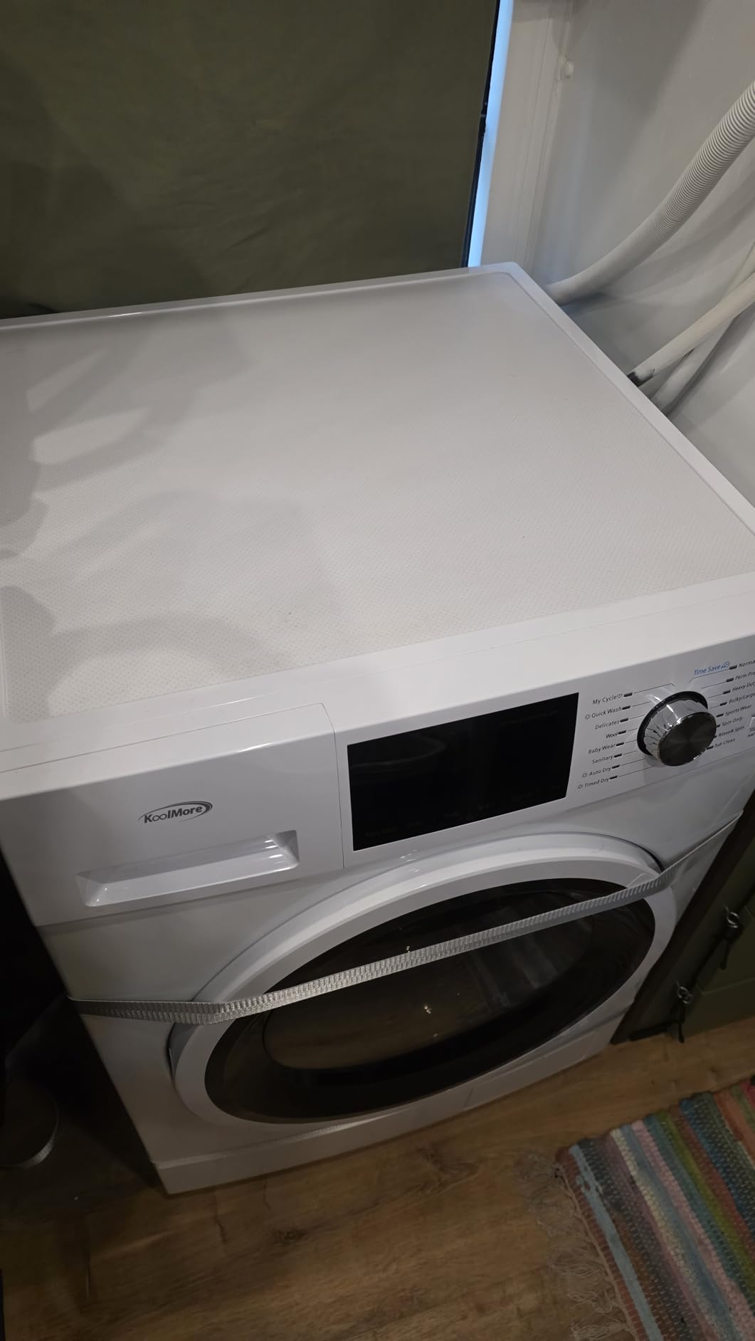 KoolMore 2-in-1 Front Load Washer and Dryer Combo, 2.7 Cu. Ft., for Apartment, Dorm, RV, 16 Wash and 4 Dry Cycles, Compact Space Saver [White] [120V] (FLC-3CWH) customer photo 1
