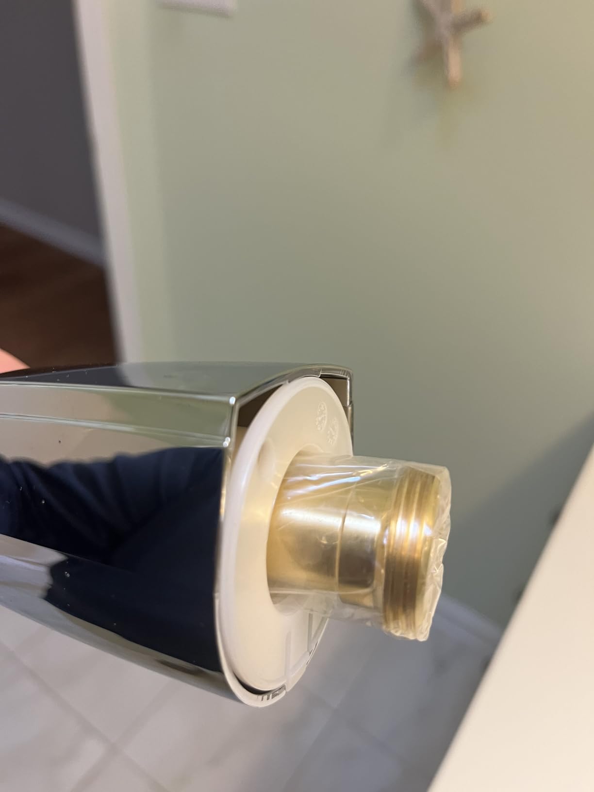 Slip Fit Tub Spout with Pull-Up Diverter for 1/2 in Copper Tube customer photo 2