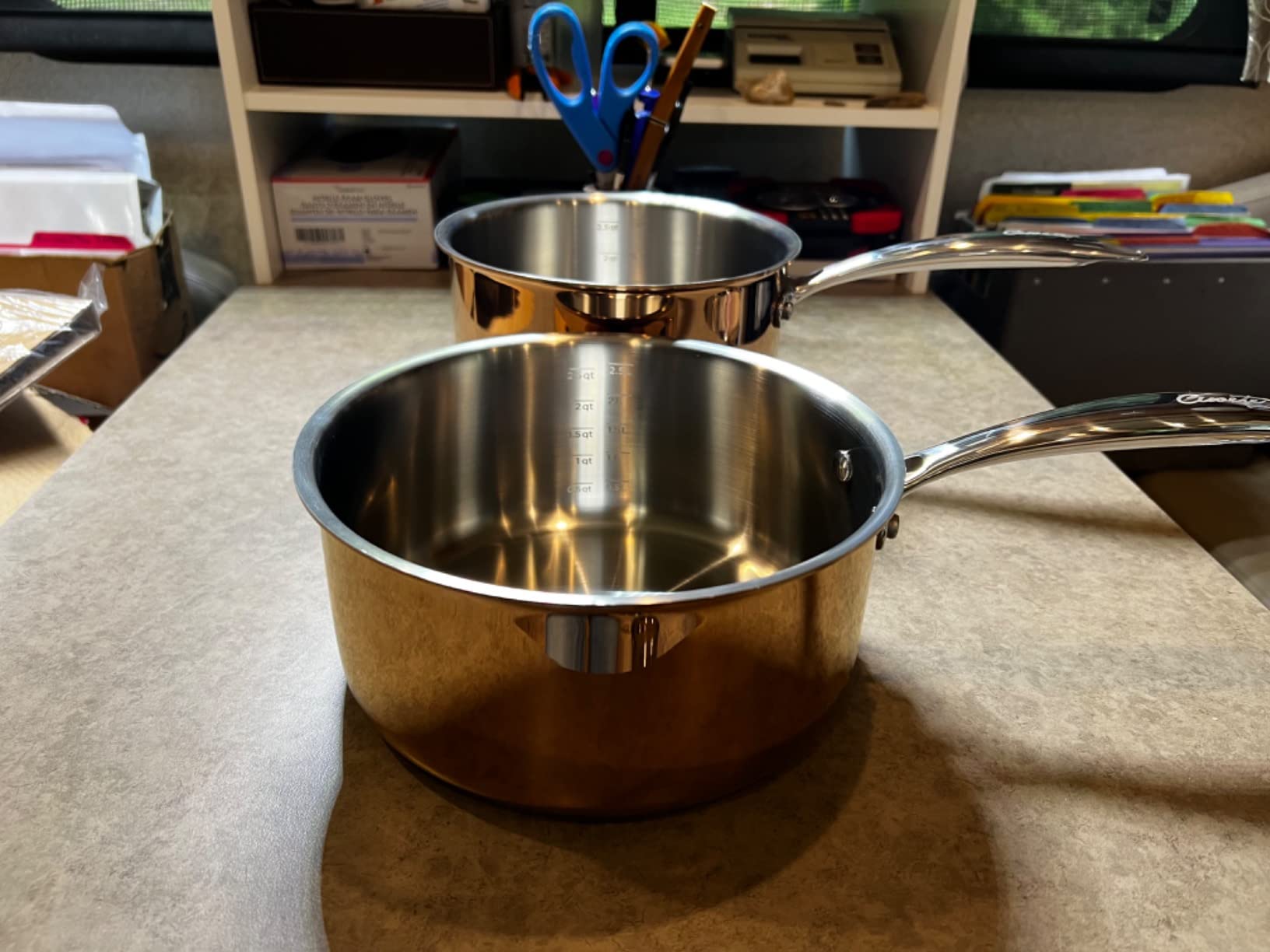 10-Piece Fully Clad Tri-Ply Stainless Steel Cookware Set, Copper Finish customer photo 1