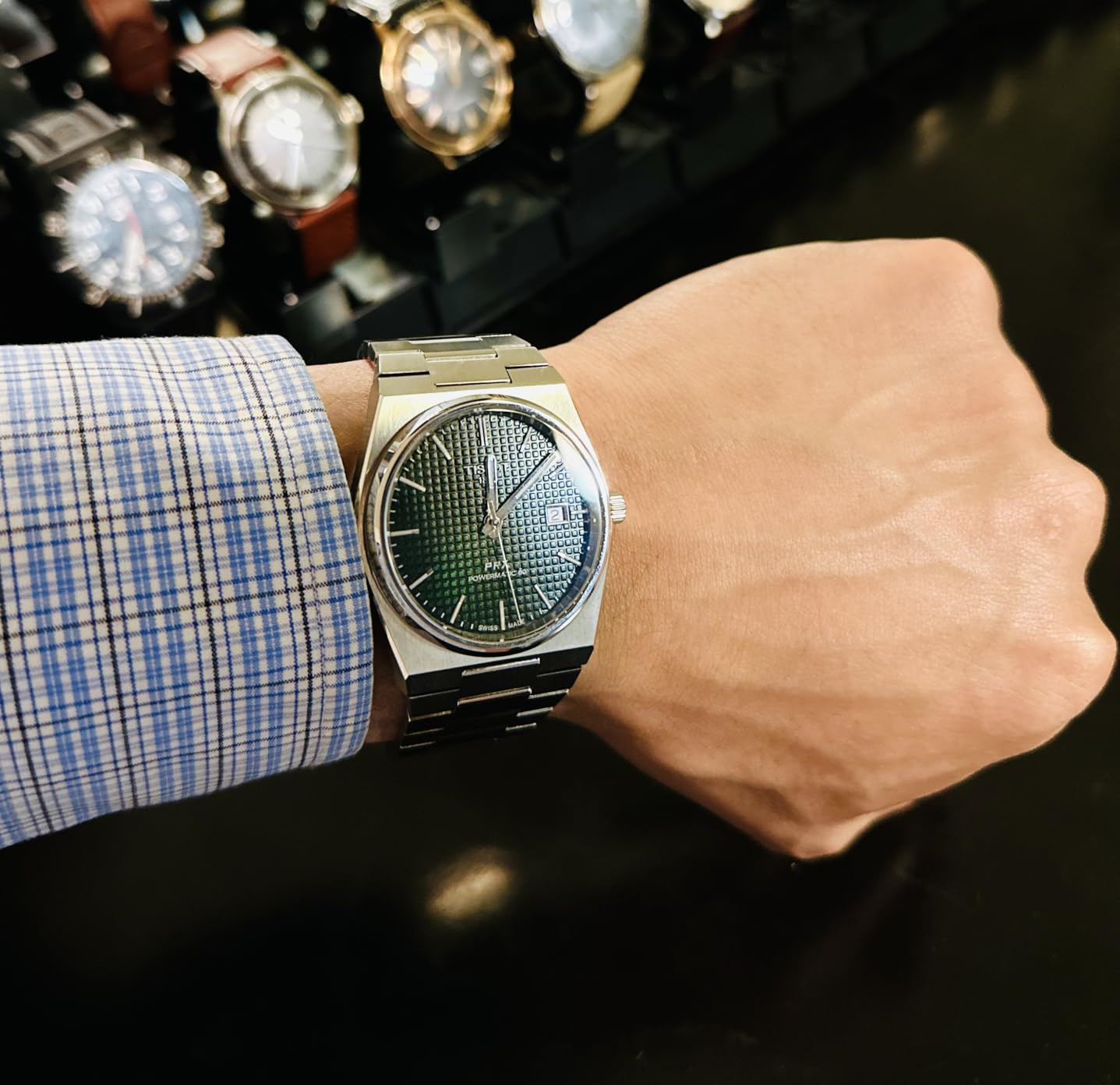 Tissot PRX, Swiss Automatic, 40mm, Green Dial, Men’s Watch customer photo 1