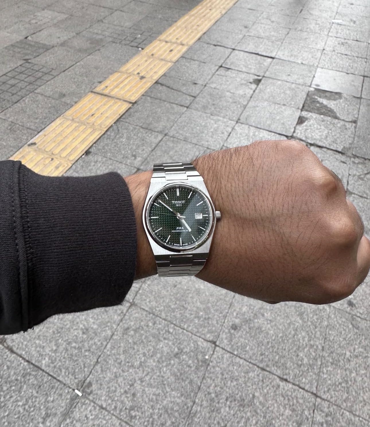 Tissot PRX, Swiss Automatic, 40mm, Green Dial, Men’s Watch customer photo 2