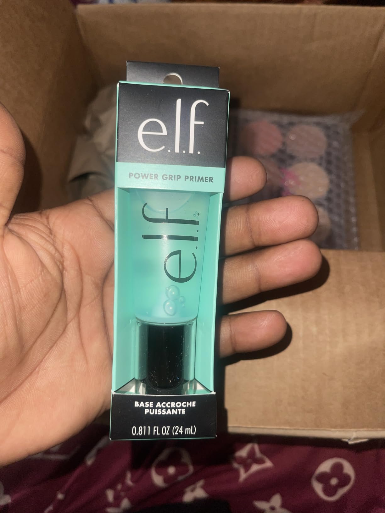 e.l.f. Power Grip Primer, Gripping & Hydrating Gel Primer, 0.811 Fl Oz customer photo 1
