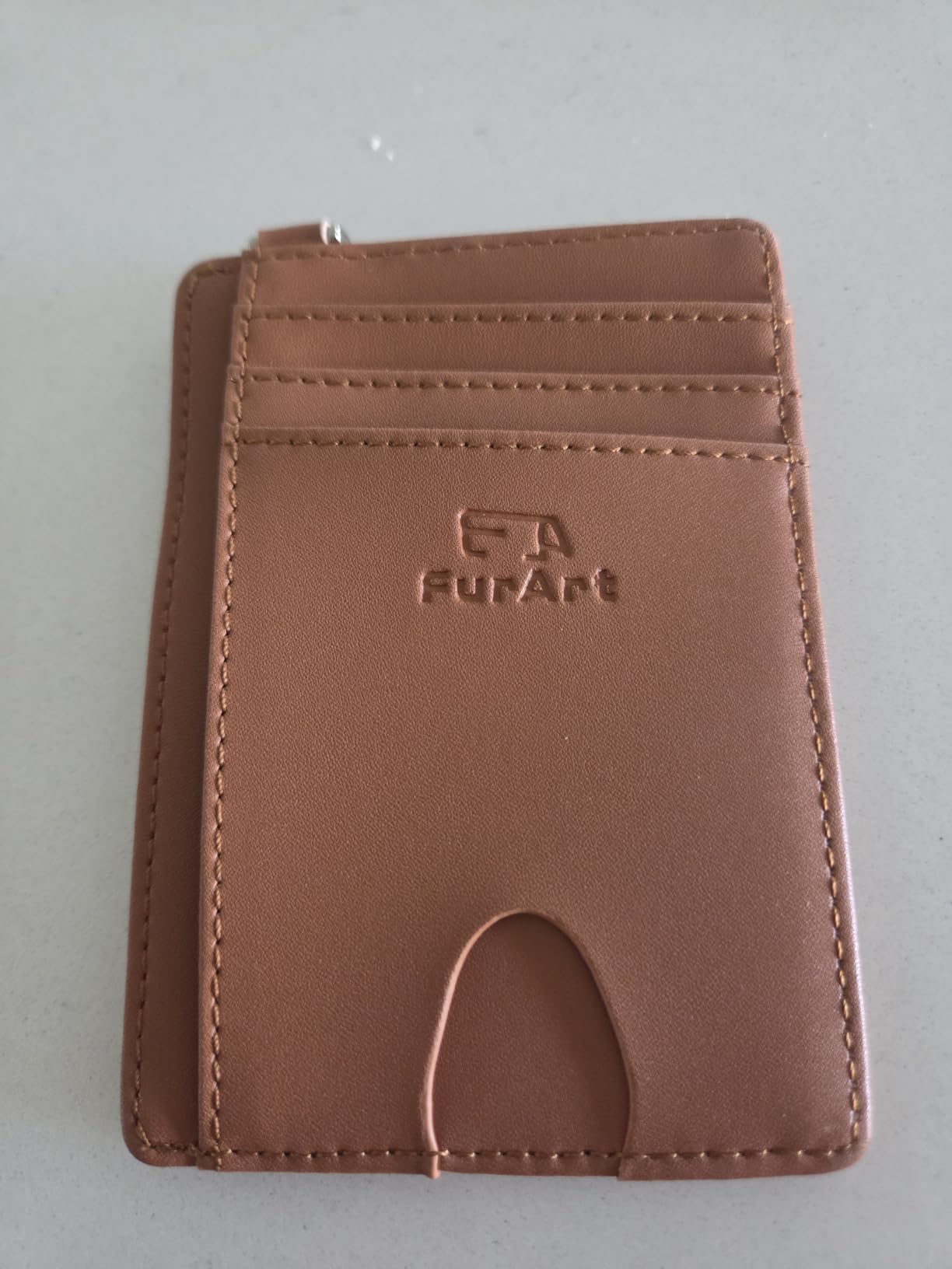 FurArt Slim Minimalist Wallet RFID Credit Card Holder for Men customer photo 1