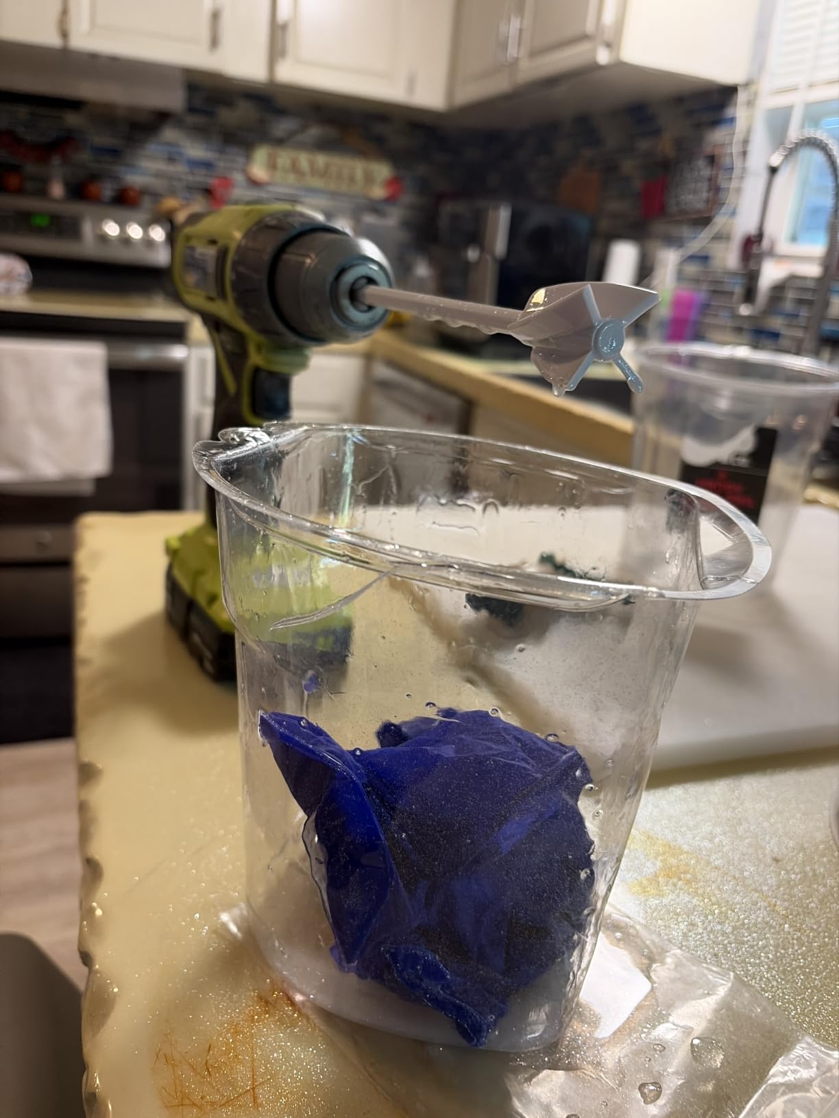 4 Pcs Resin Mixer Paddles for Resin Drill, Epoxy Mixer Attachment for Drill, Paint Mixer/Paint Stirrer for Mixing Resin, Epoxy, Silicone Molds customer photo 1