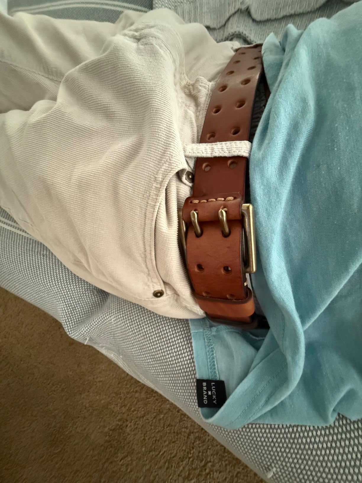 Thicken Full Grain Leather Mens Belt Heavy Duty Mens Work Belt Mens Belt High Hardness Buckle Packed In Gift Box customer photo 2