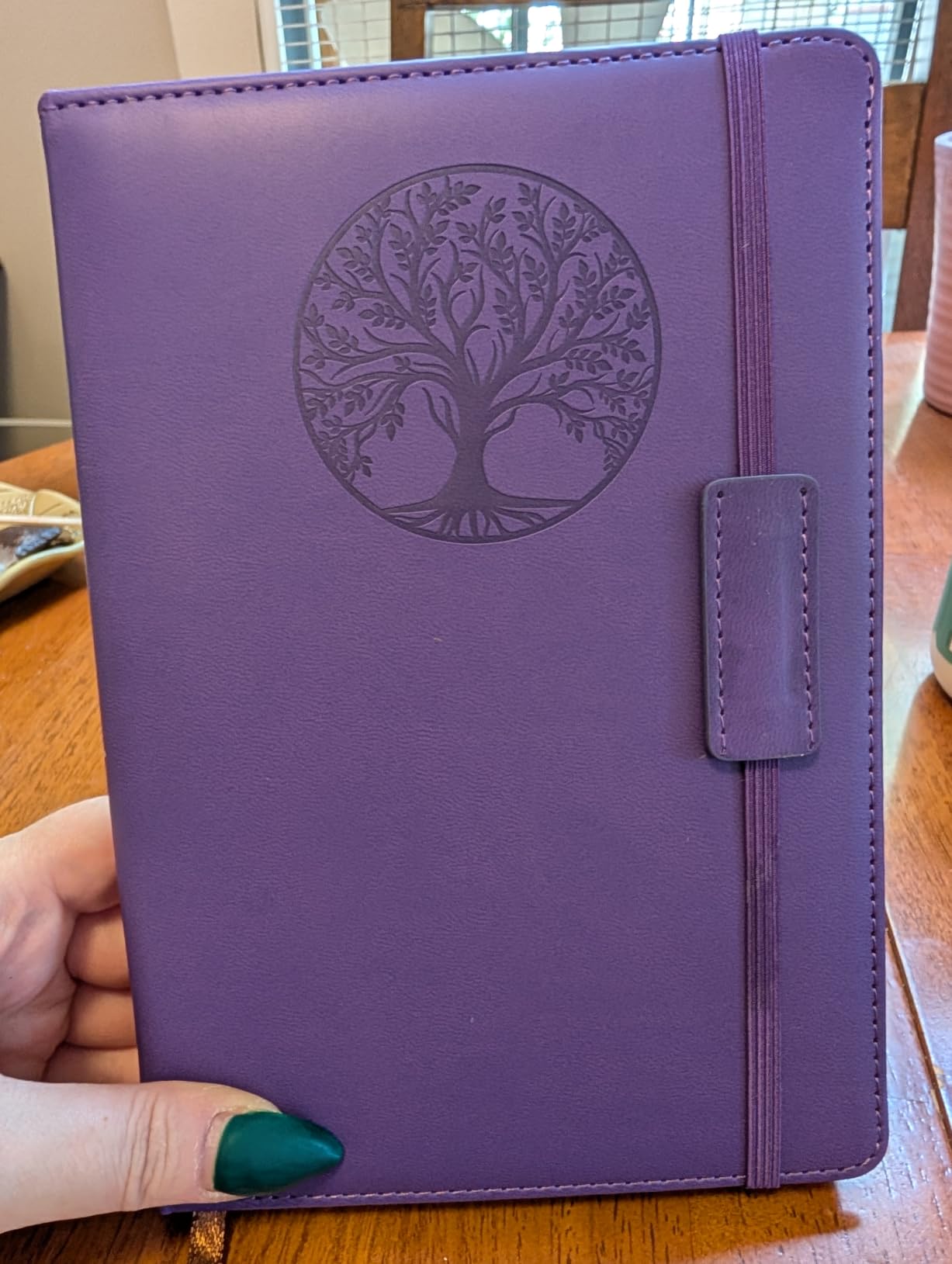 Biuwory Leather Journal Notebook,256 Thick Lined Pages,Hardcover 5.7