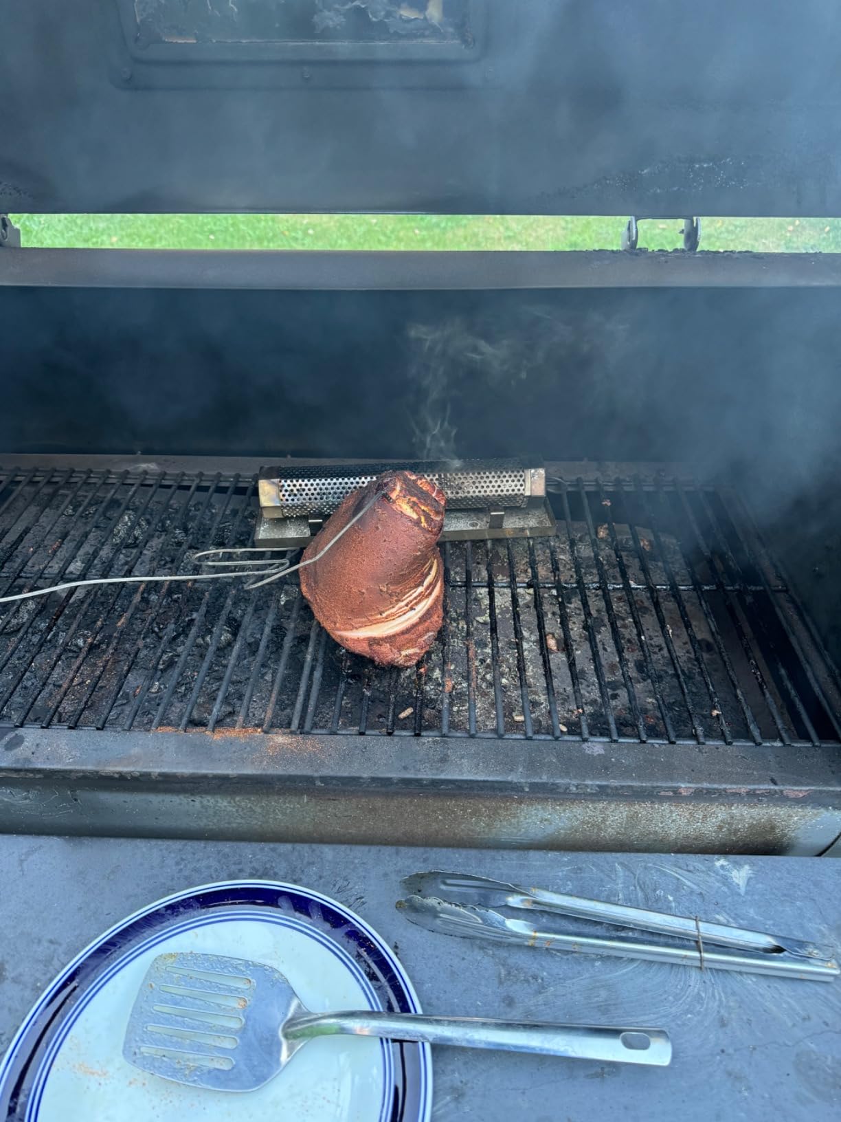 12'' Pellet Smoker Tube With a Stainless Steel Tray and Tube Cover customer photo 1