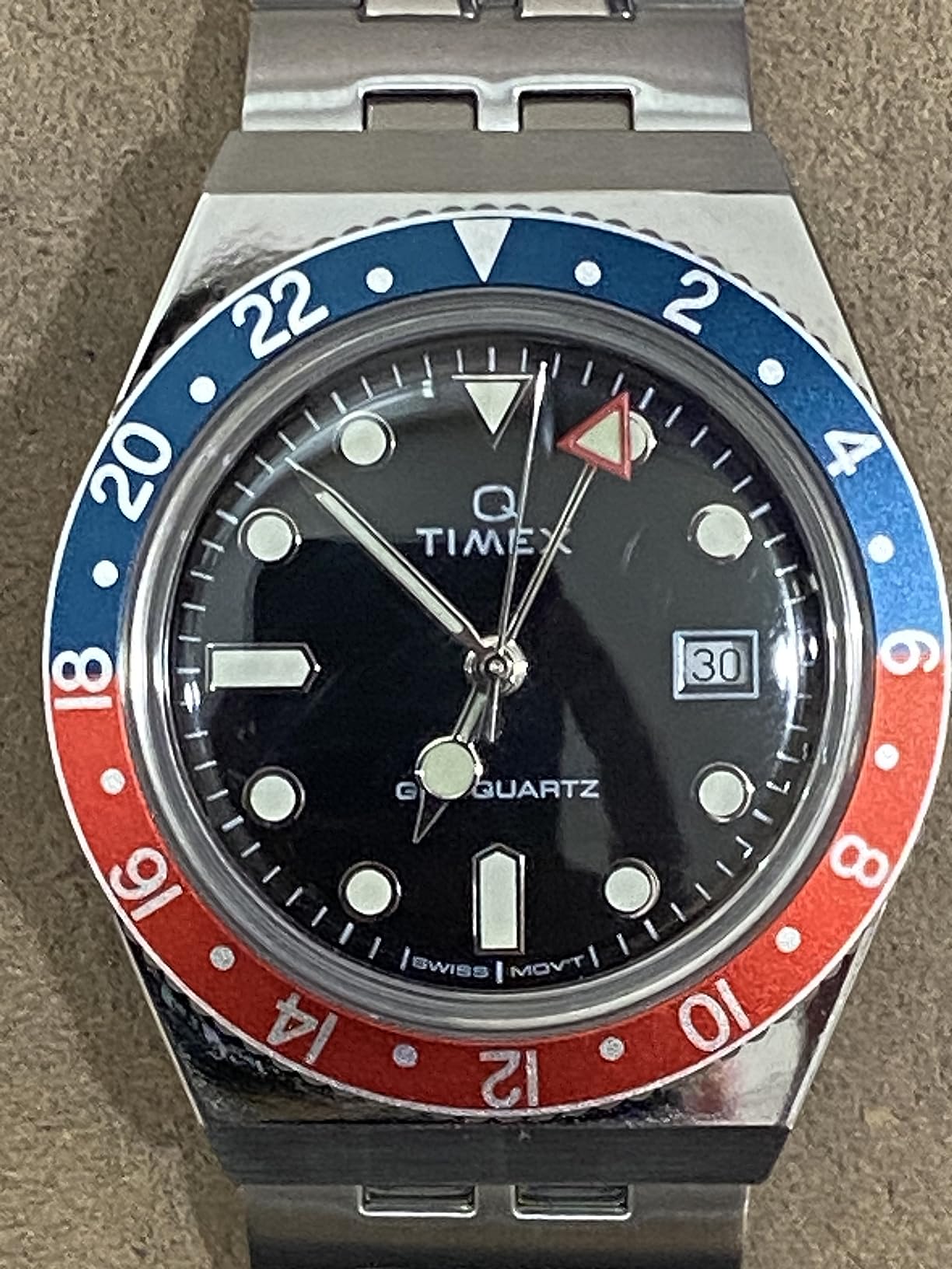 Timex Men's Q GMT 38mm Watch customer photo 1