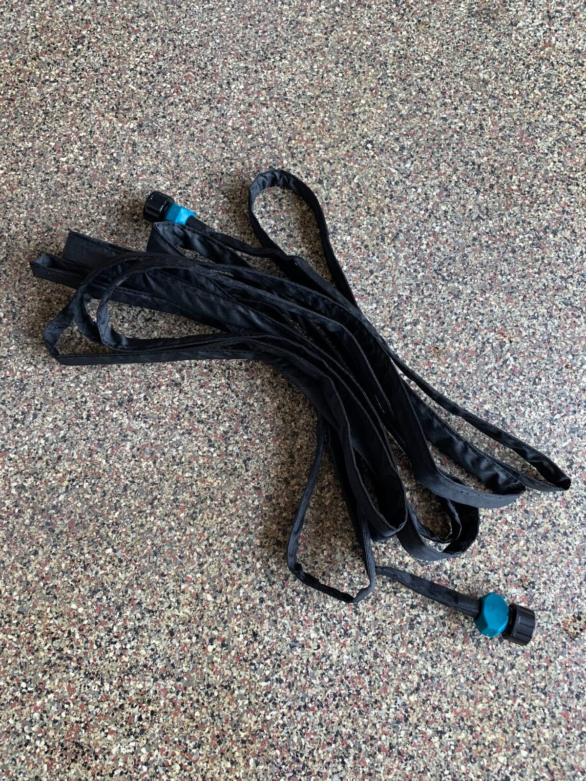 Hlinker Flat Soaker Hose 75 150 FT for Garden Beds, 150FT 1/2