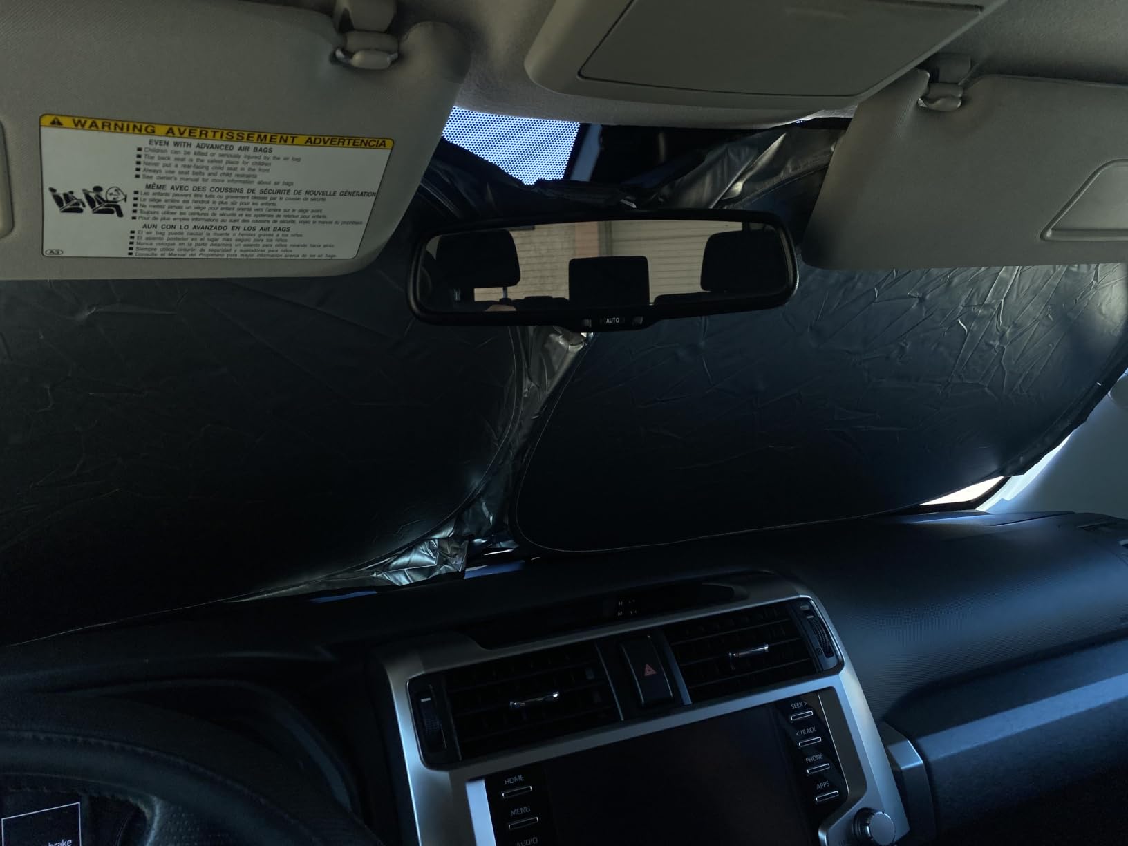 KUST Windshield Sun Shade for 2022-2024 2025 2026 Honda Civic 11th Gen Accessories, Custom Fit Car Front Sunshade Window Sun Visor Protector Foldable Blocks UV Rays Keep Car Cooler customer photo 2