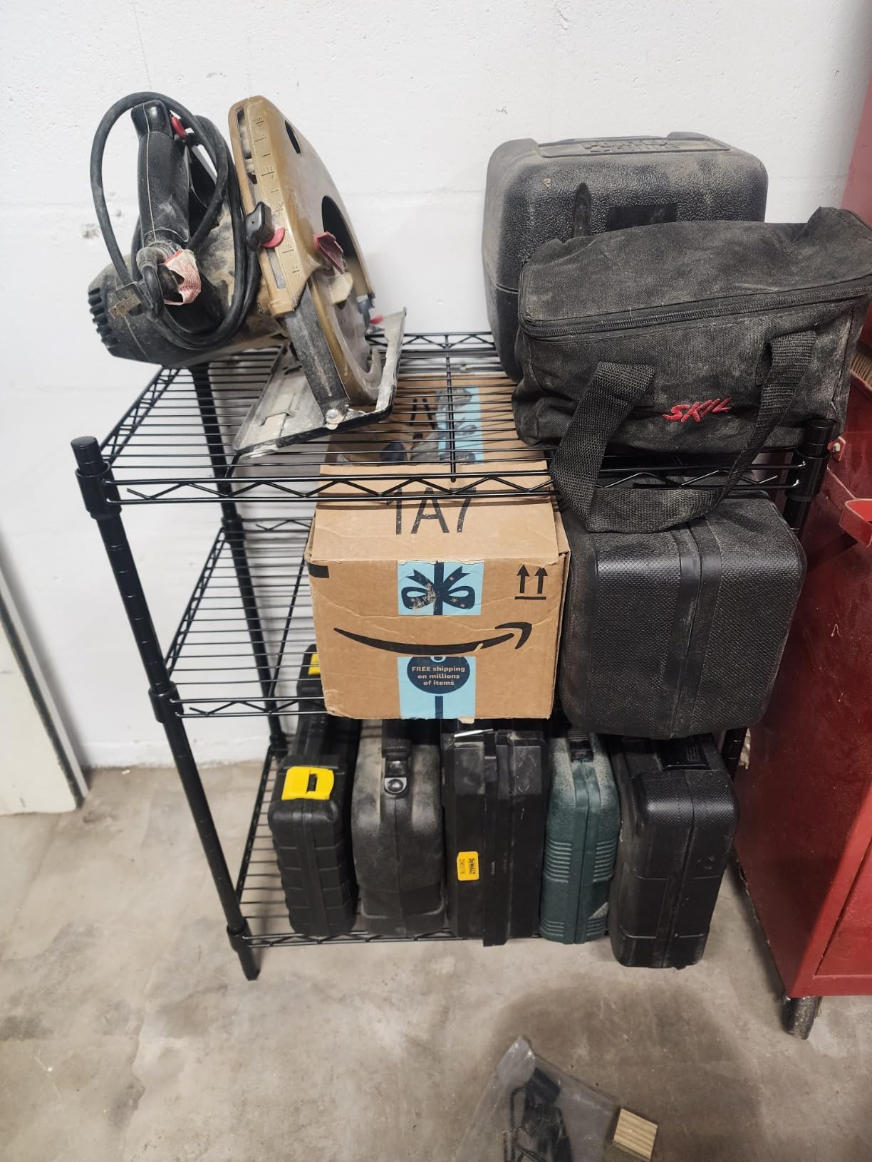 Folews 5-Tier Rolling Storage Shelf with Wheels, Metal Wire Shelving Unit customer photo 2