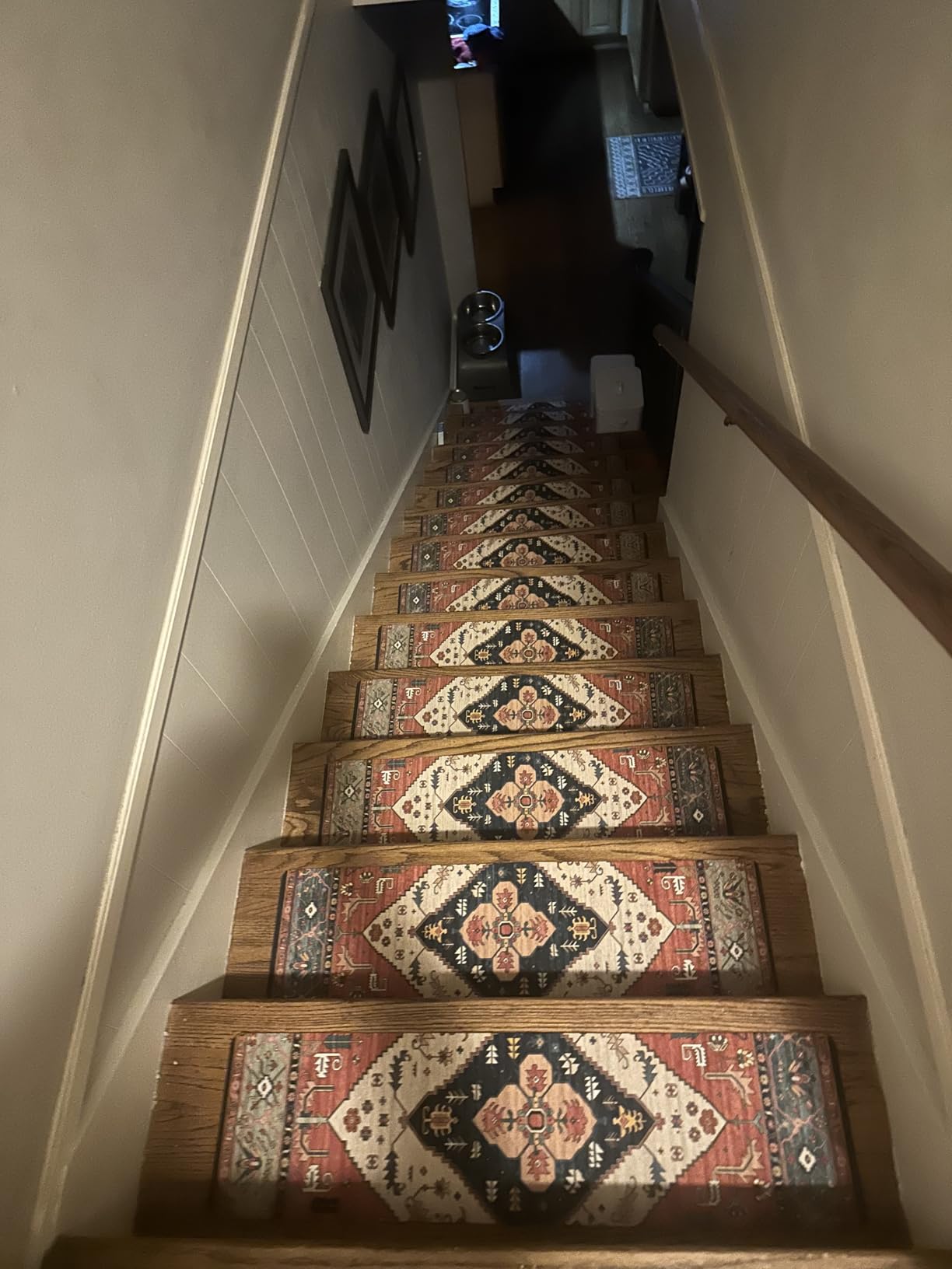 OJIA Non-Slip Carpet Stair Treads for Wooden Steps 15PC 30