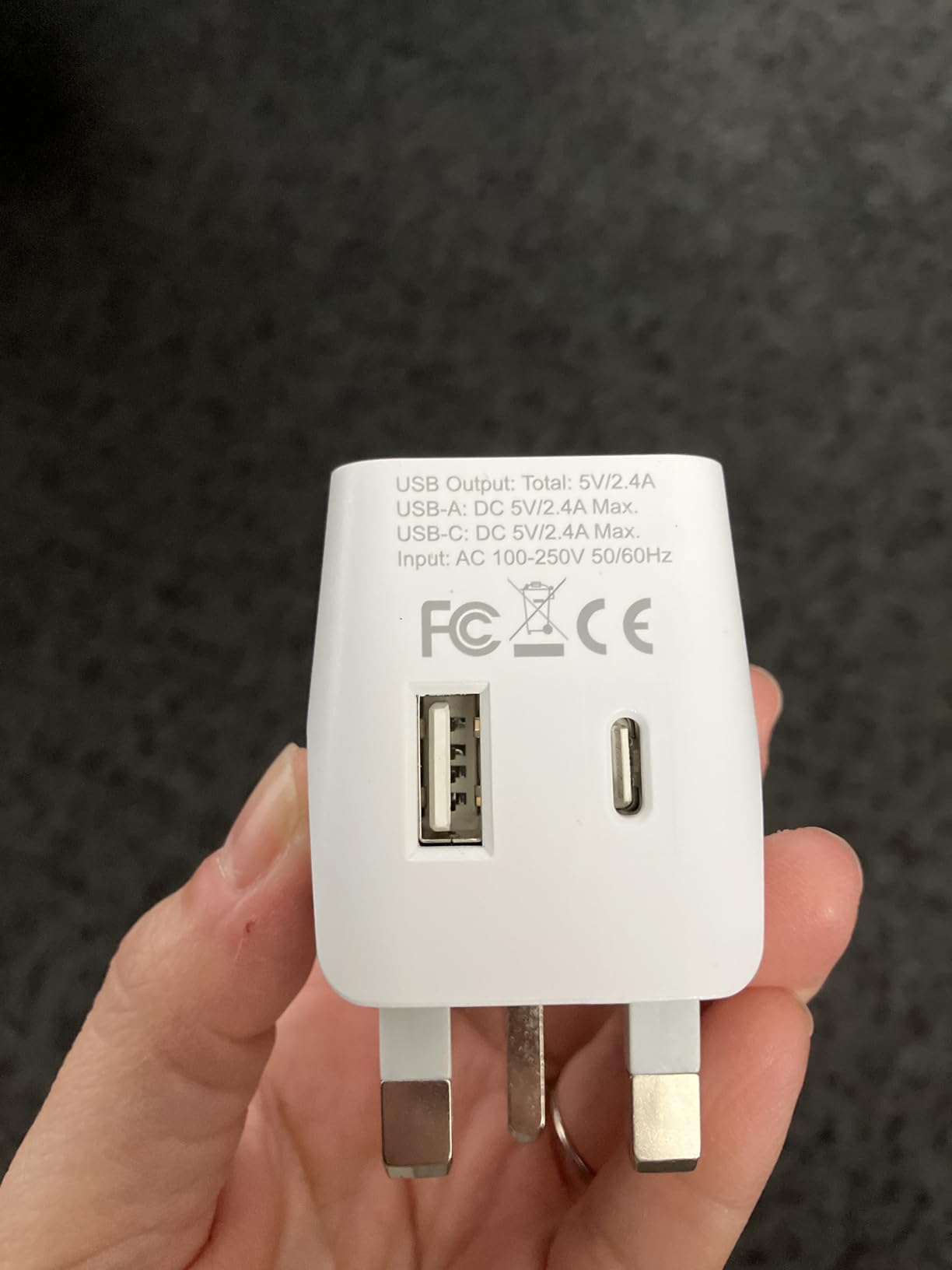 Ceptics World Travel Adapter Kit 2 USB-A, USB-C US Outlets, 20W/QC 18W Power Delivery, Surge Protection, SWADAPT Compatible for Europe, UK, China, Australia, Japan Perfect Laptop (WPS-5B) customer photo 2