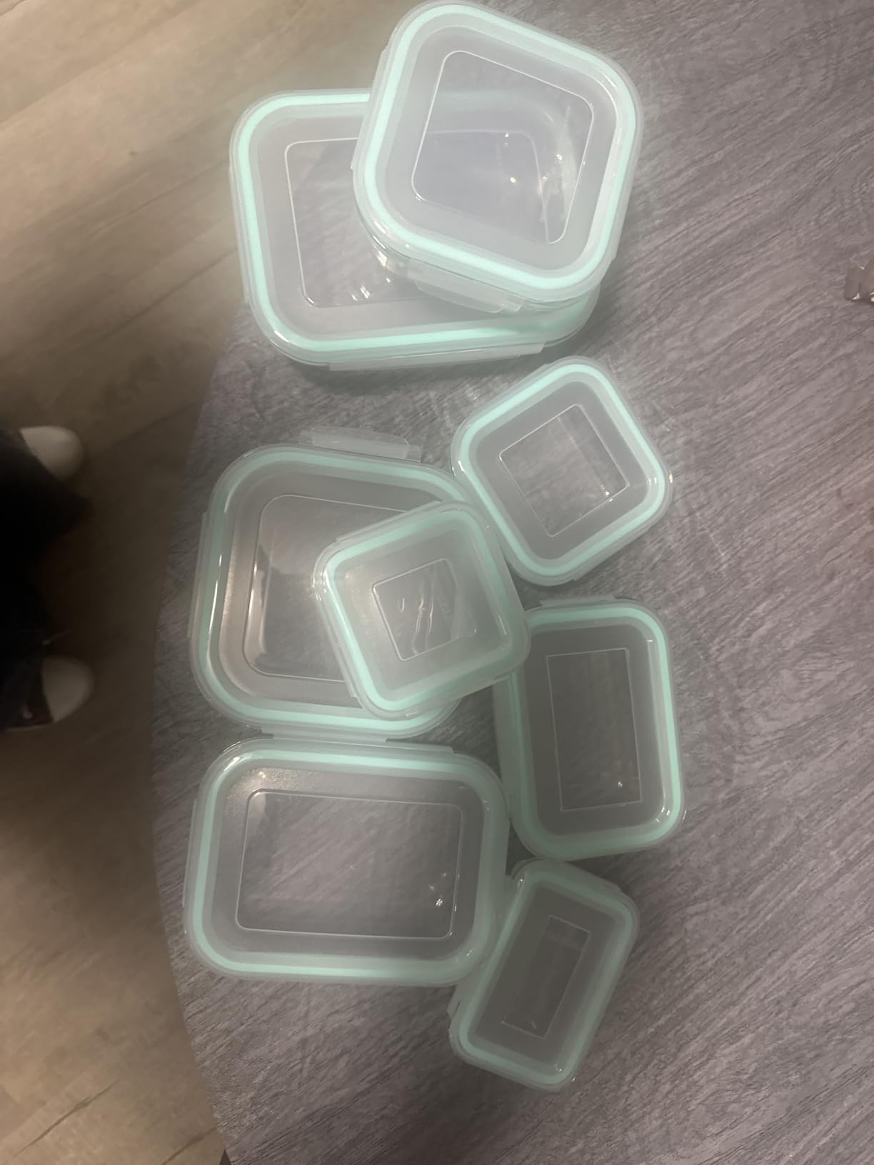 Vtopmart 8 Pack Glass Food Storage Containers with Airtight Lids customer photo 2